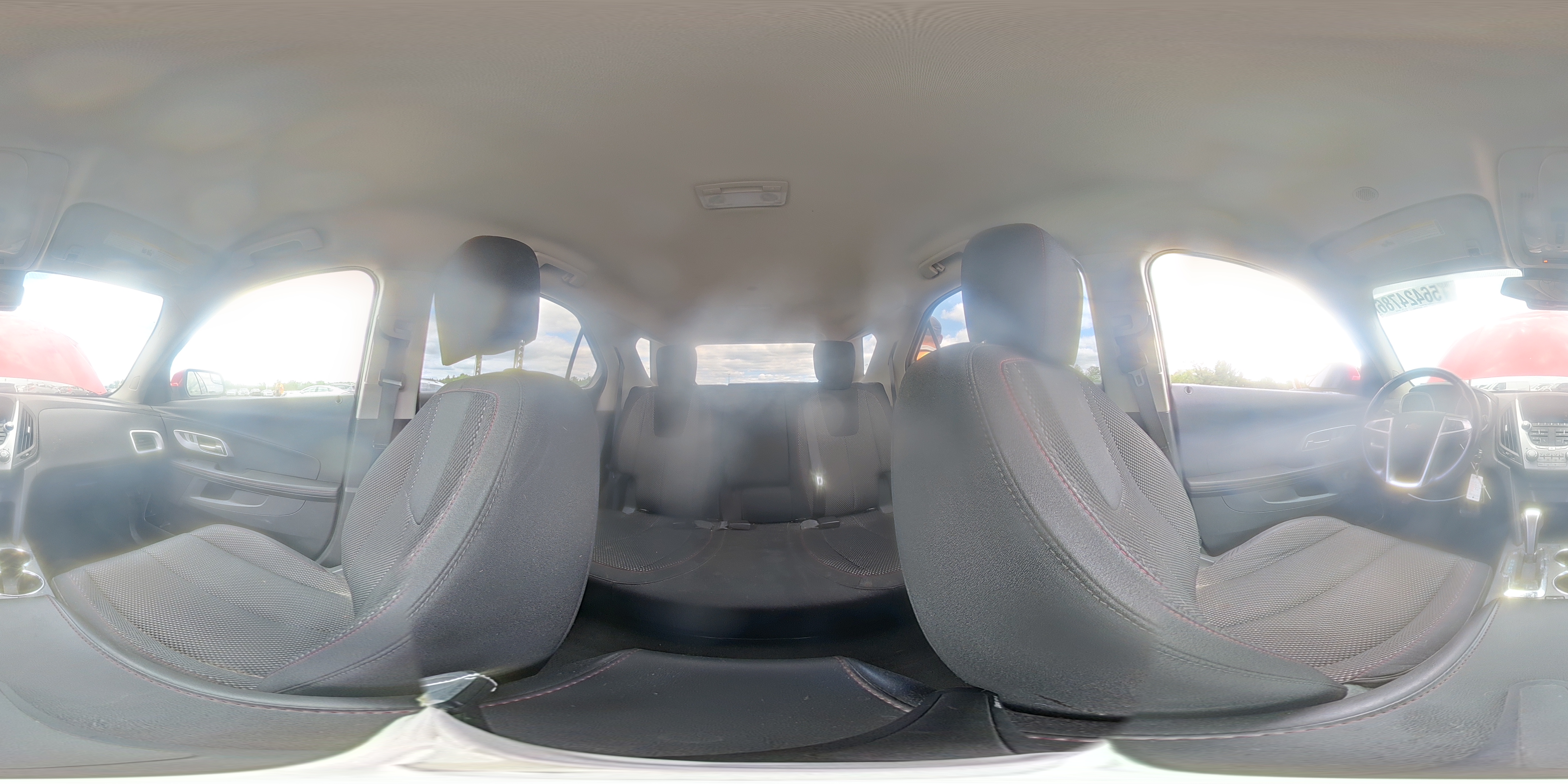 2013 Chevrolet Equinox Lt Red vin: 2GNFLEEK6D6281377