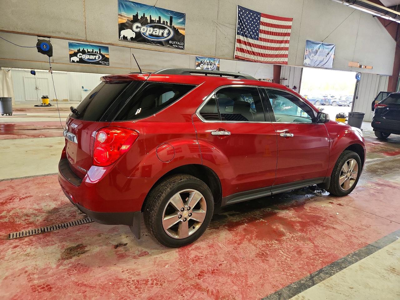 2013 Chevrolet Equinox Lt Red vin: 2GNFLEEK6D6371077