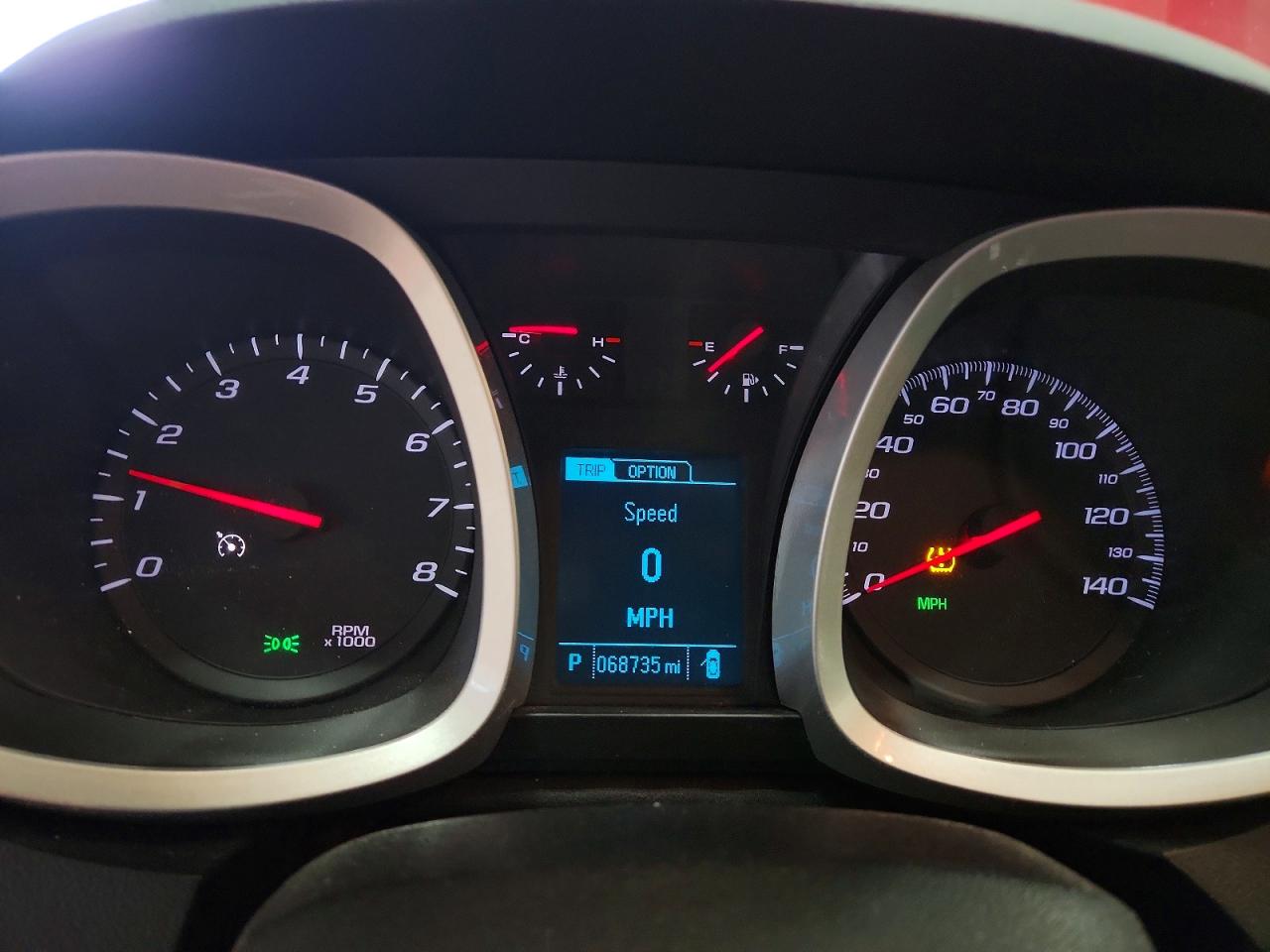 2013 Chevrolet Equinox Lt Red vin: 2GNFLEEK6D6371077