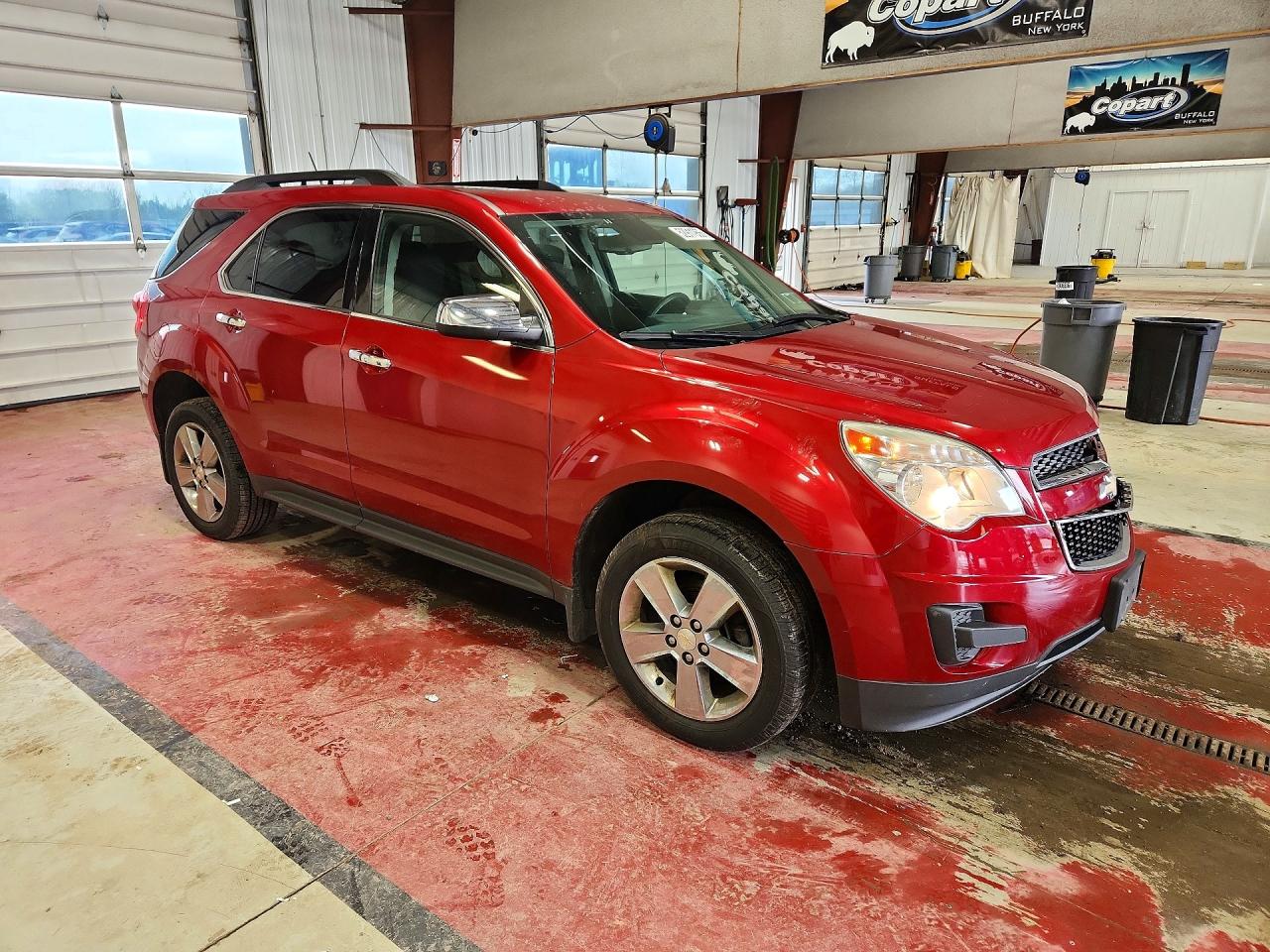 2013 Chevrolet Equinox Lt Red vin: 2GNFLEEK6D6371077