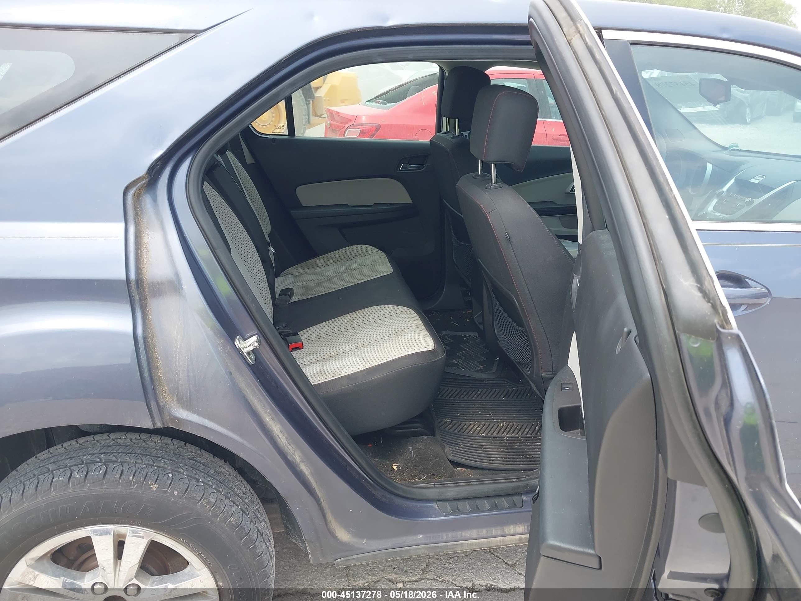 2014 Chevrolet Equinox Ls Blue vin: 2GNFLEEK6E6186366