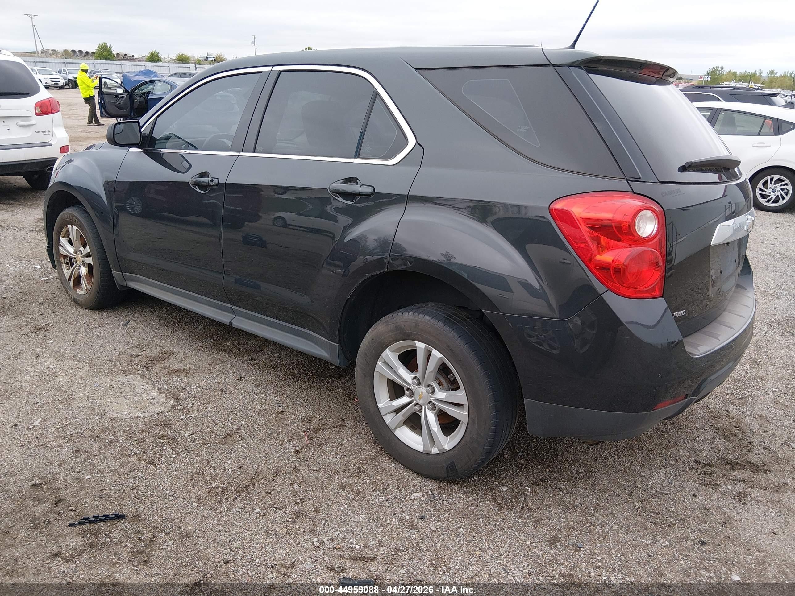 2014 Chevrolet Equinox Ls Gray vin: 2GNFLEEK6E6187484