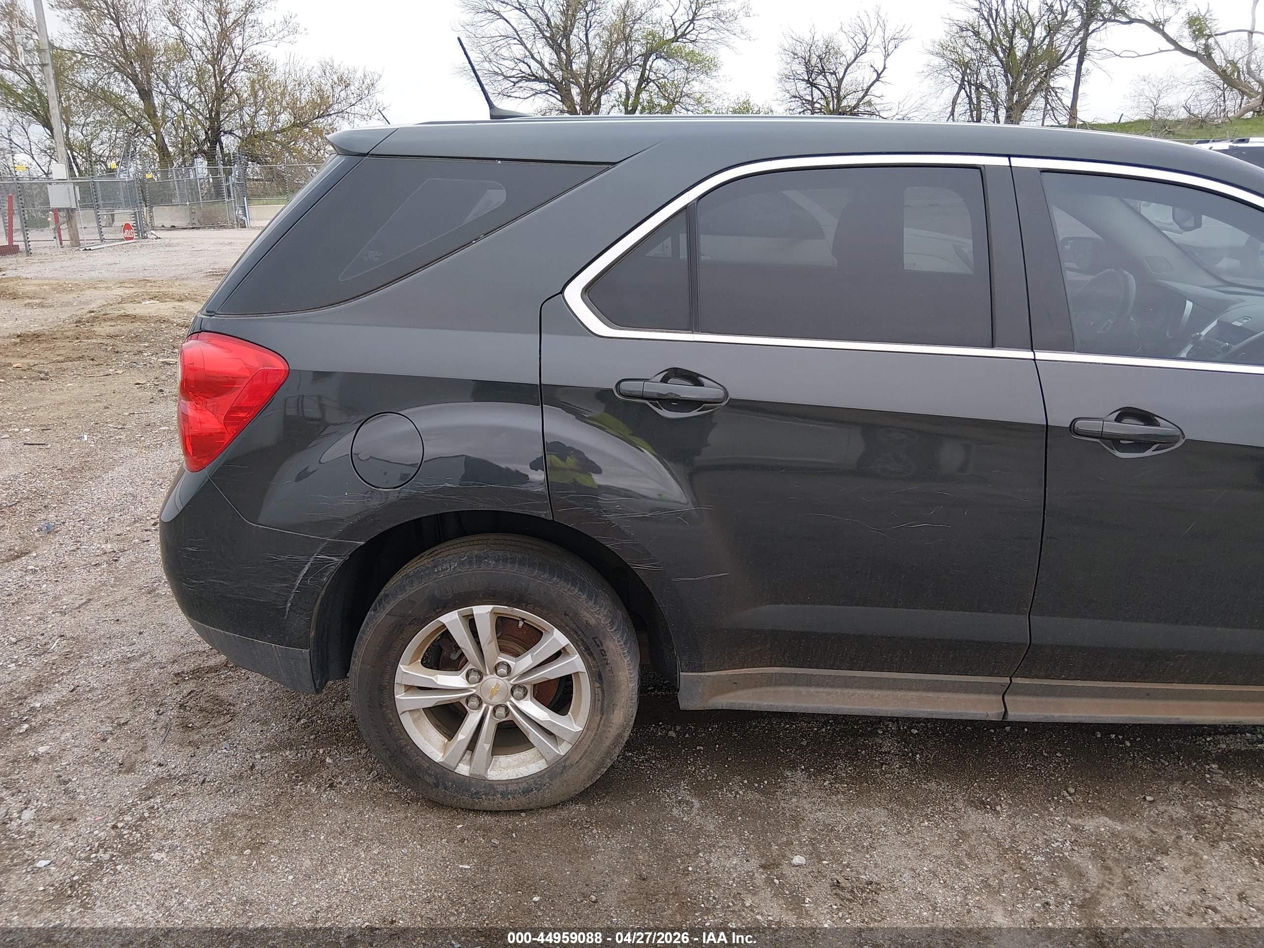 2014 Chevrolet Equinox Ls Gray vin: 2GNFLEEK6E6187484