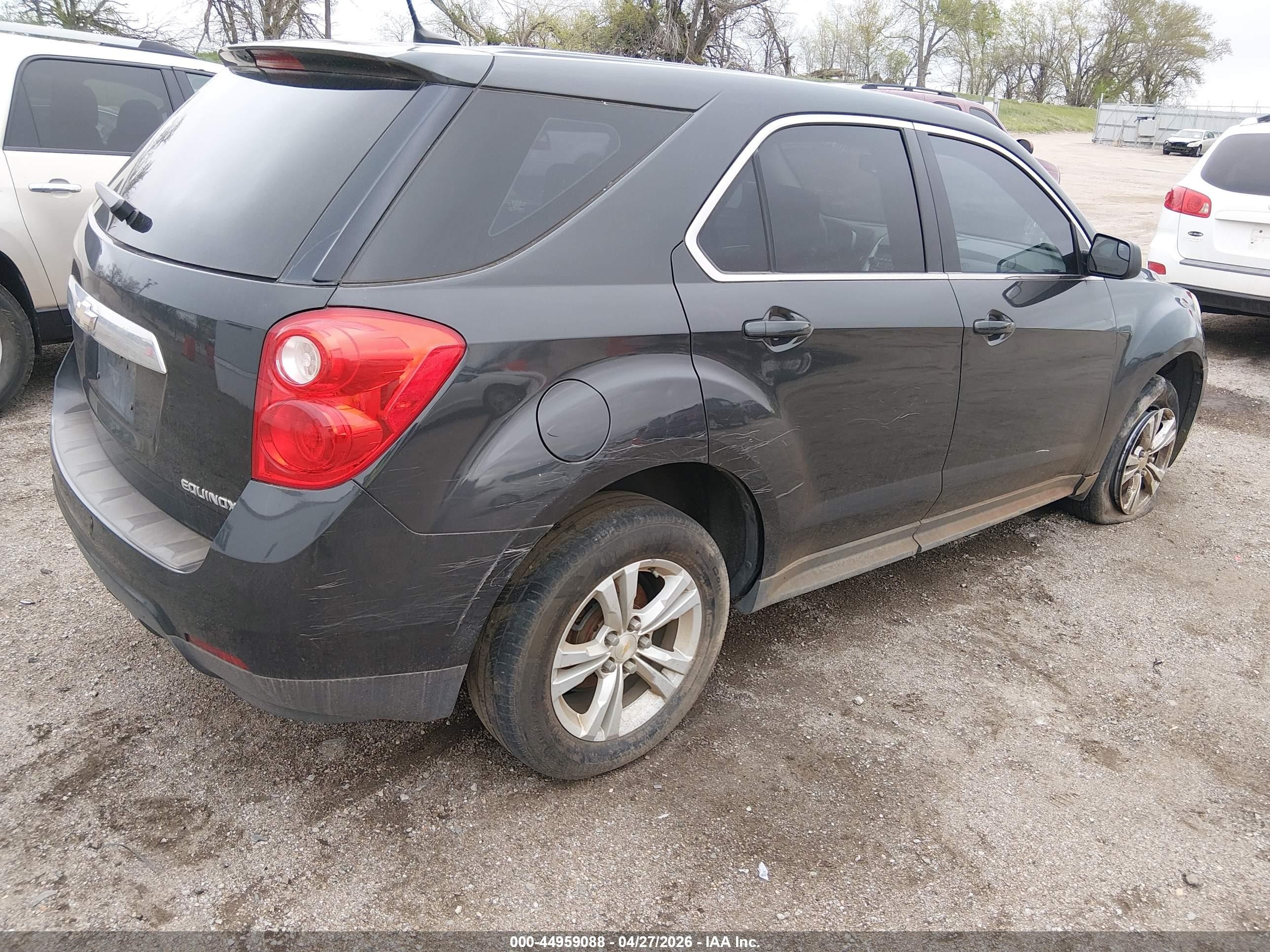 2014 Chevrolet Equinox Ls Gray vin: 2GNFLEEK6E6187484