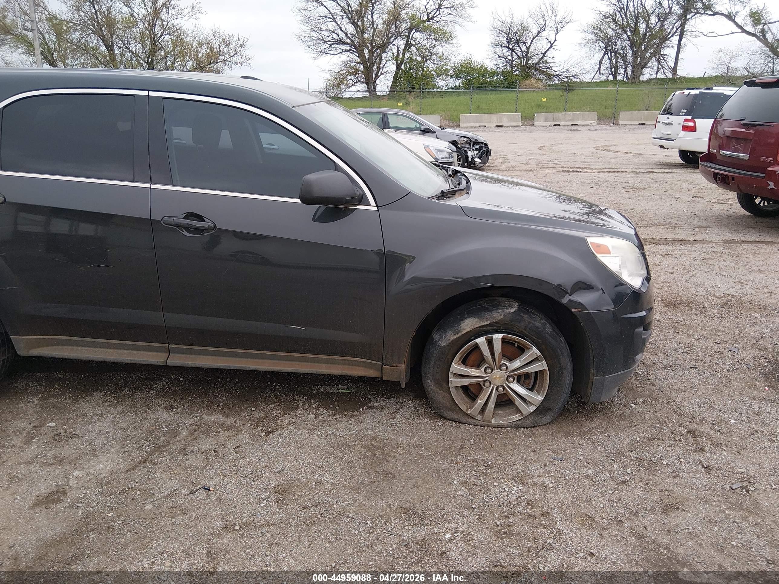 2014 Chevrolet Equinox Ls Gray vin: 2GNFLEEK6E6187484