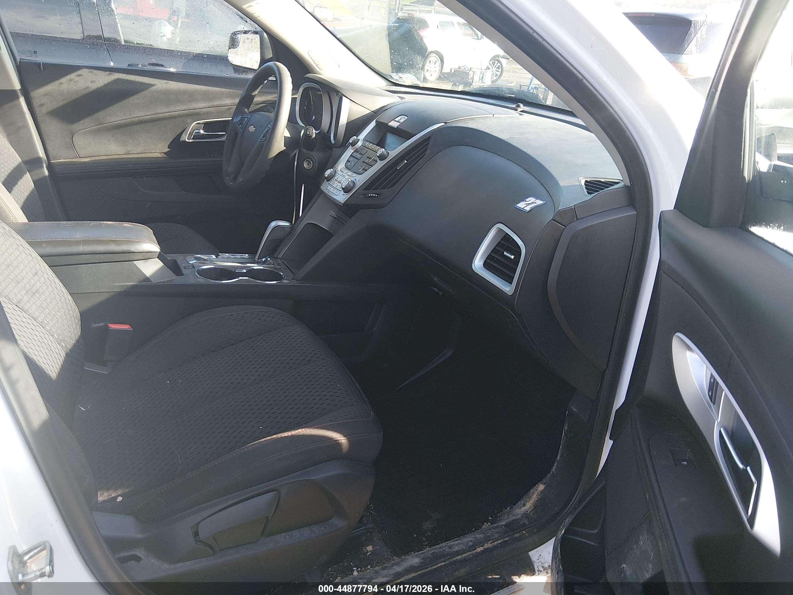 2014 Chevrolet Equinox Ls White vin: 2GNFLEEK6E6380833