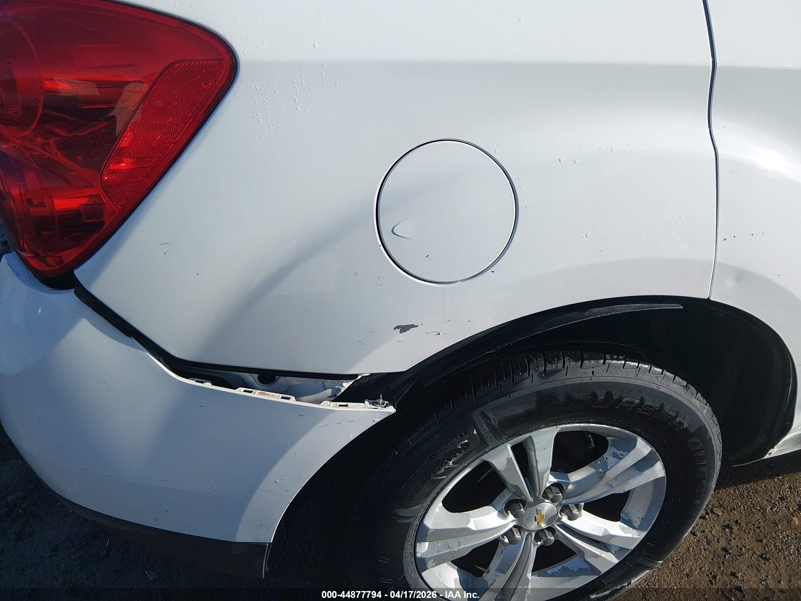 2014 Chevrolet Equinox Ls White vin: 2GNFLEEK6E6380833