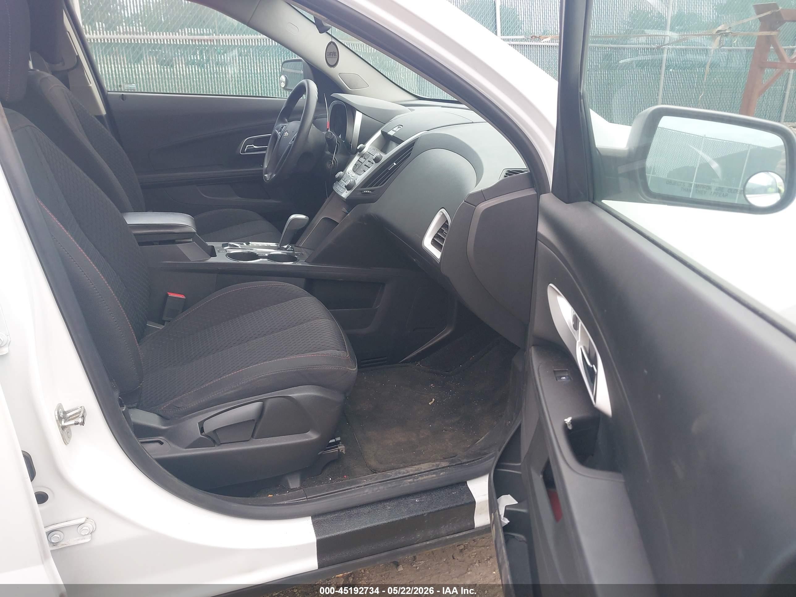2015 Chevrolet Equinox Ls Белый vin: 2GNFLEEK6F6162425