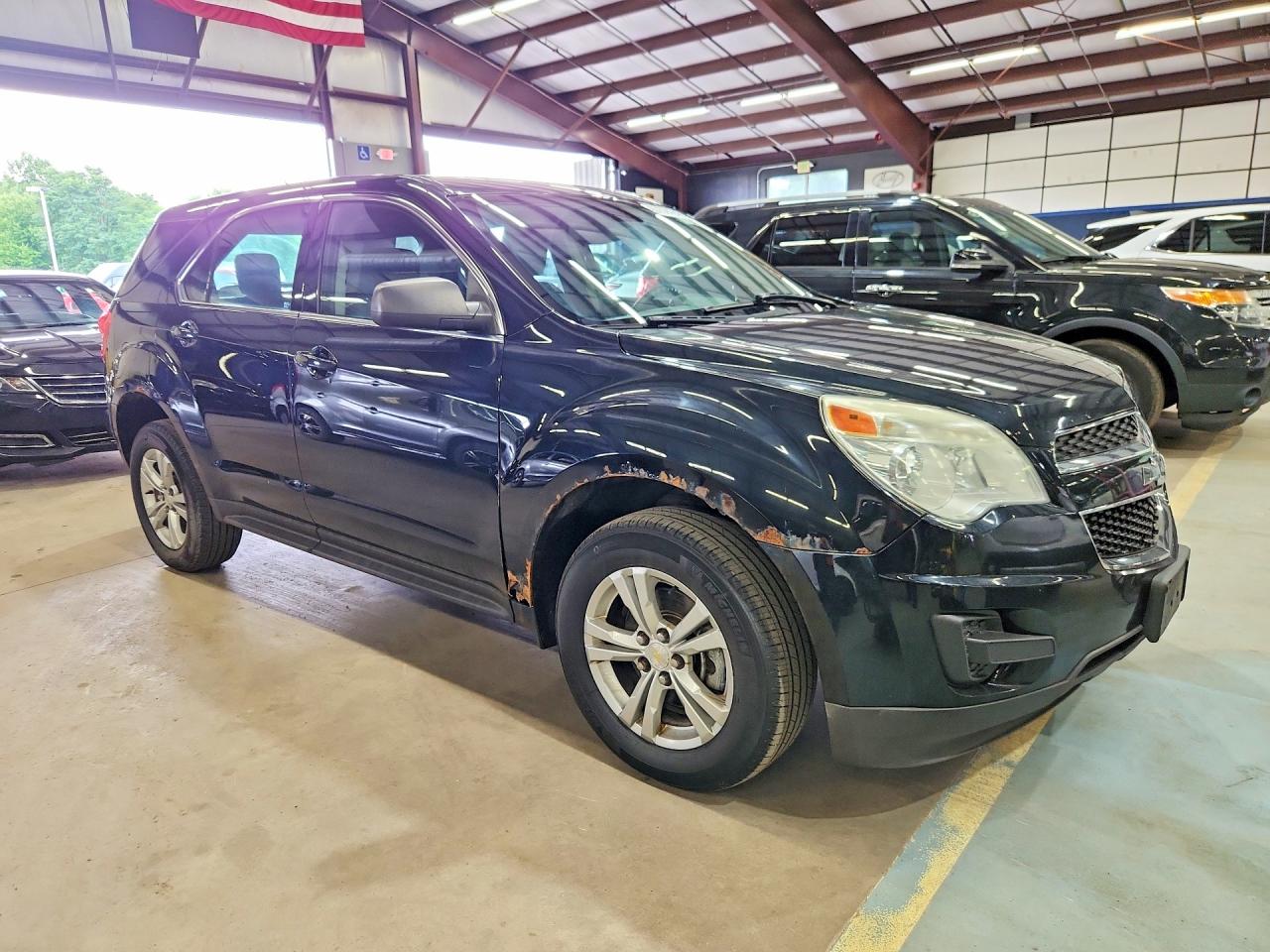 2015 Chevrolet Equinox Ls Black vin: 2GNFLEEK6F6170136