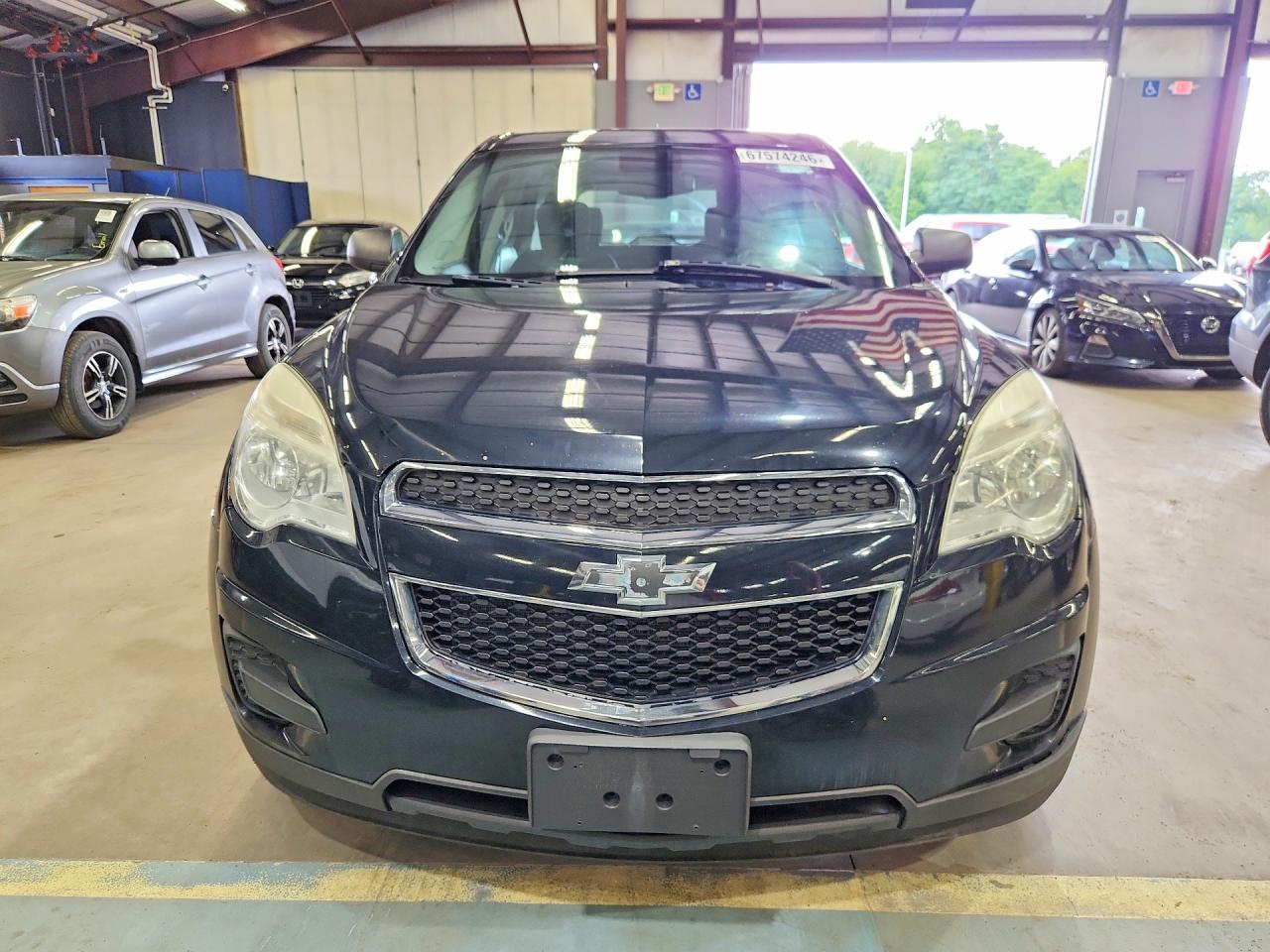 2015 Chevrolet Equinox Ls Black vin: 2GNFLEEK6F6170136
