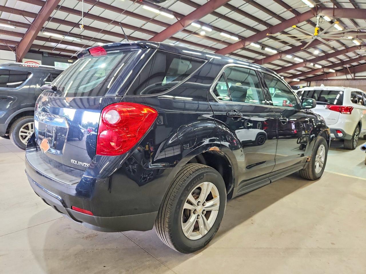 2015 Chevrolet Equinox Ls Black vin: 2GNFLEEK6F6170136