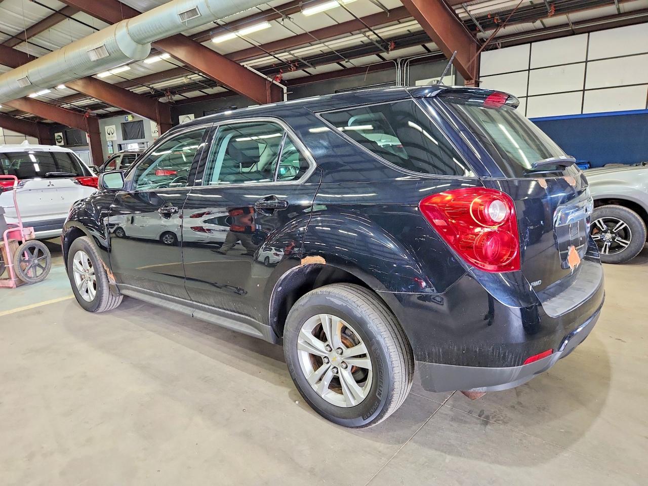 2015 Chevrolet Equinox Ls Black vin: 2GNFLEEK6F6170136