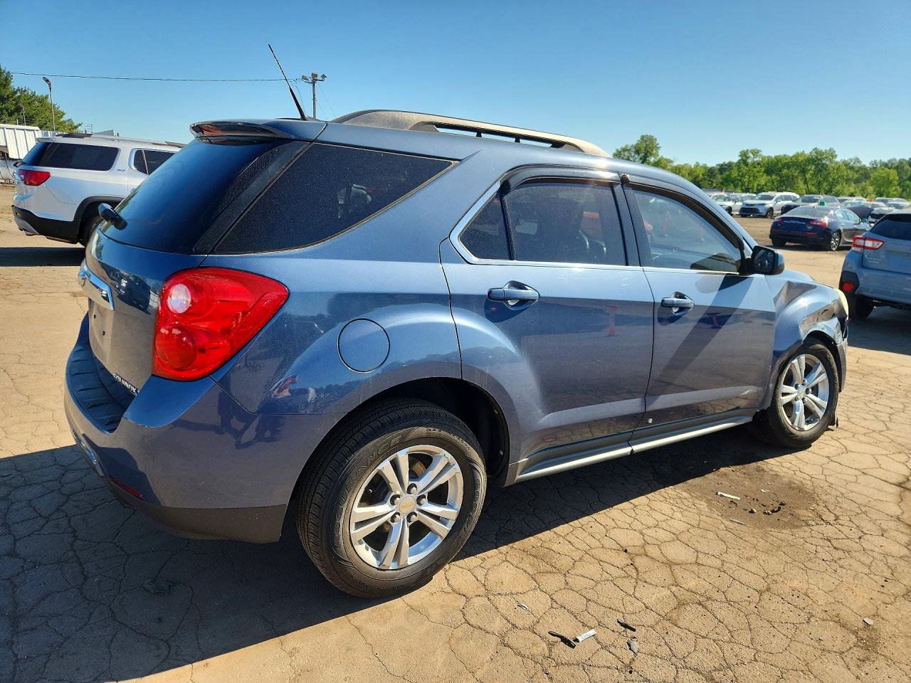 2012 Chevrolet Equinox Lt Blue vin: 2GNFLEEK7C6123810