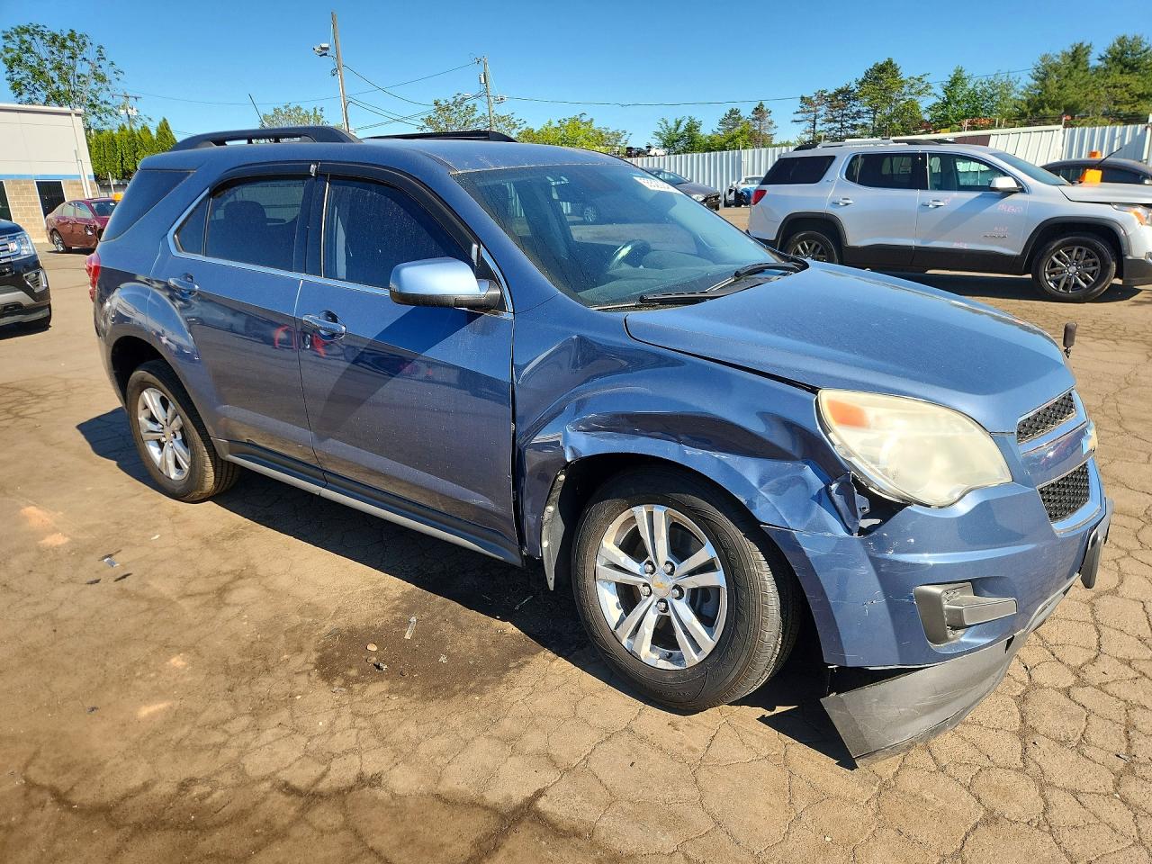 2012 Chevrolet Equinox Lt Blue vin: 2GNFLEEK7C6123810