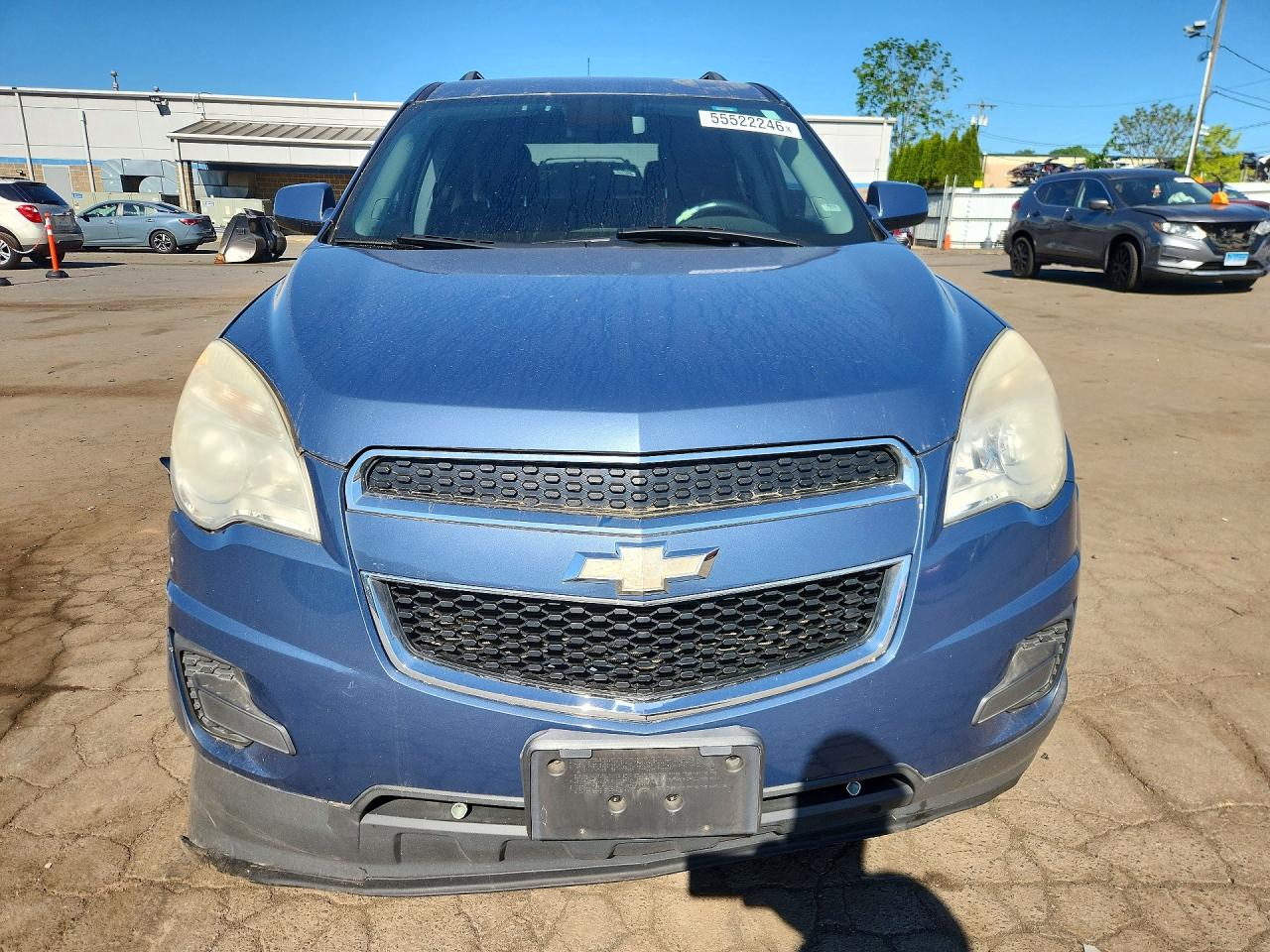 2012 Chevrolet Equinox Lt Blue vin: 2GNFLEEK7C6123810