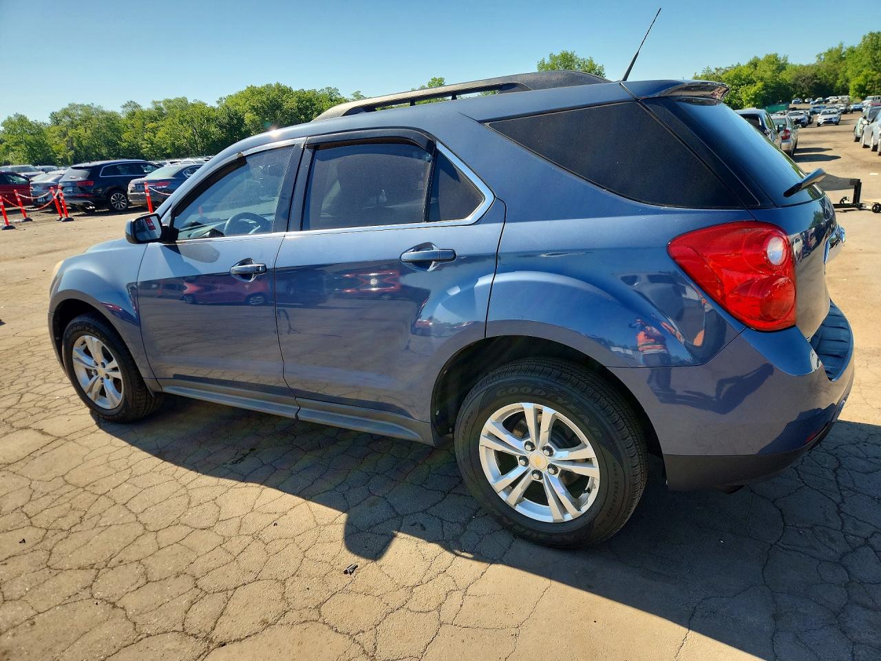 2012 Chevrolet Equinox Lt Blue vin: 2GNFLEEK7C6123810