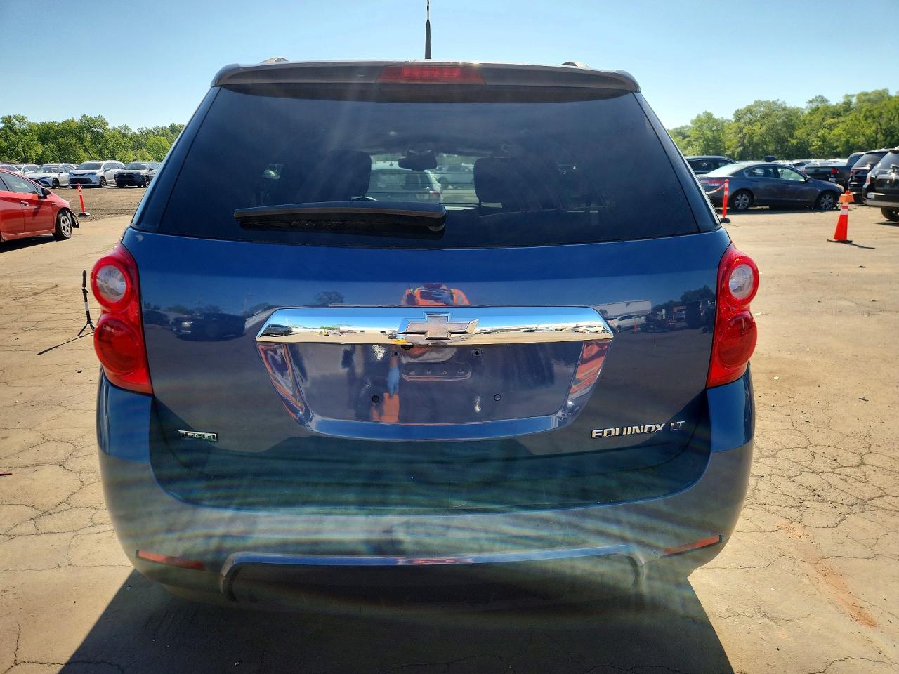 2012 Chevrolet Equinox Lt Blue vin: 2GNFLEEK7C6123810
