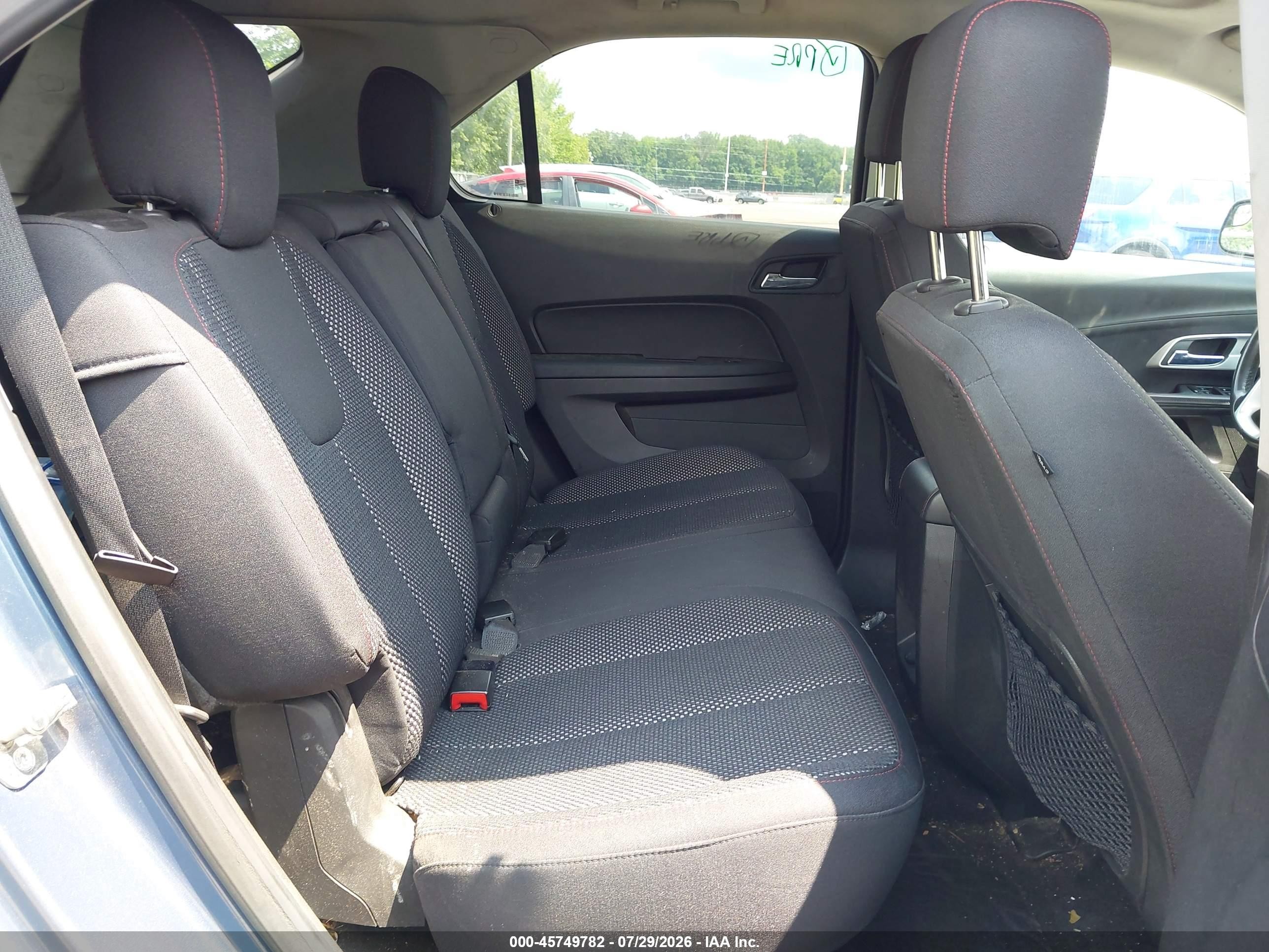 2012 Chevrolet Equinox Lt W/1lt Синий vin: 2GNFLEEK7C6196790
