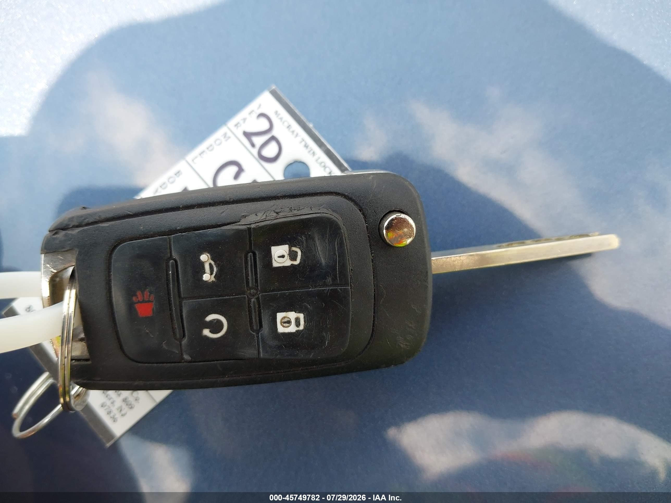 2012 Chevrolet Equinox Lt W/1lt Синий vin: 2GNFLEEK7C6196790