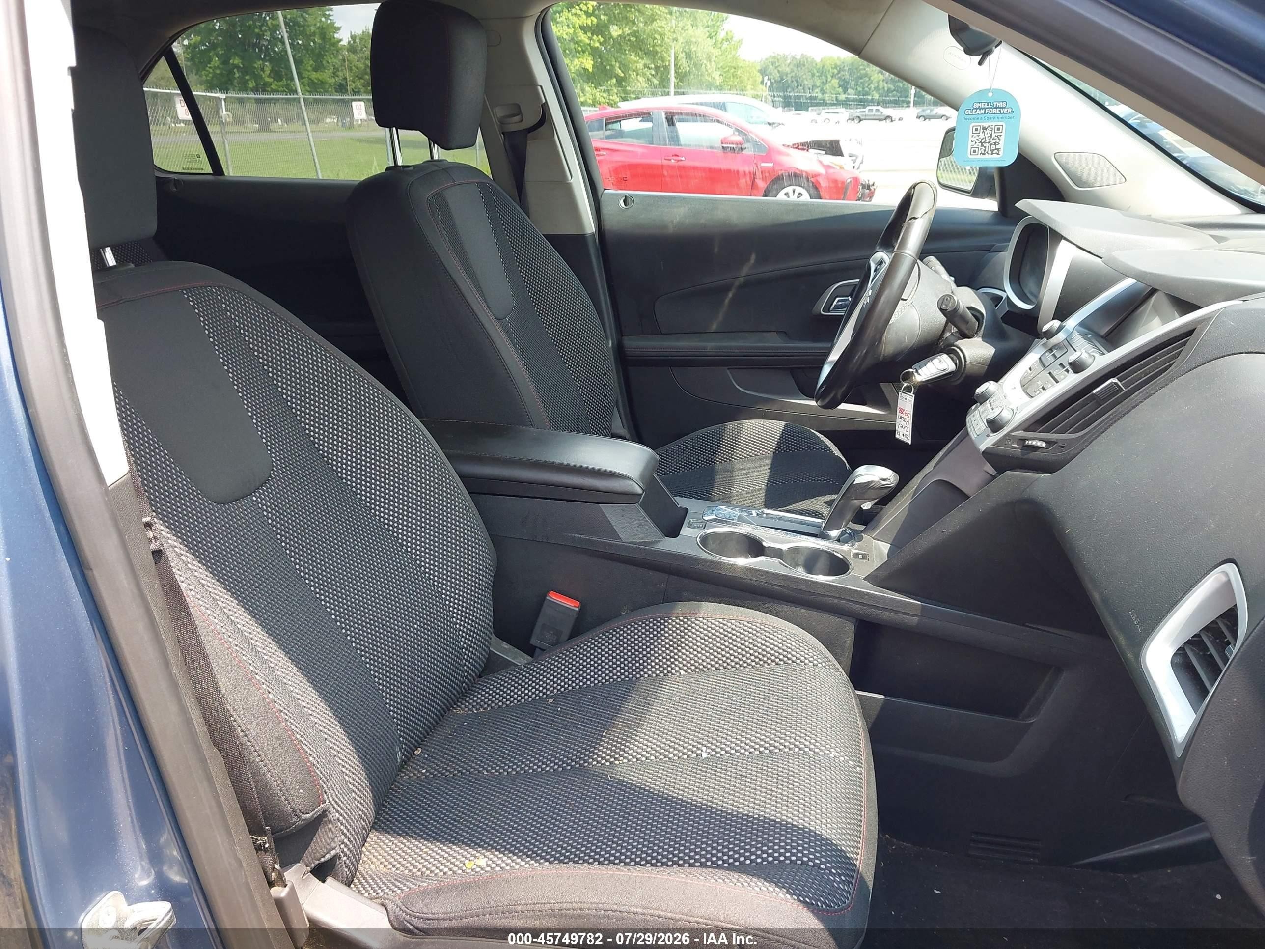 2012 Chevrolet Equinox Lt W/1lt Синий vin: 2GNFLEEK7C6196790