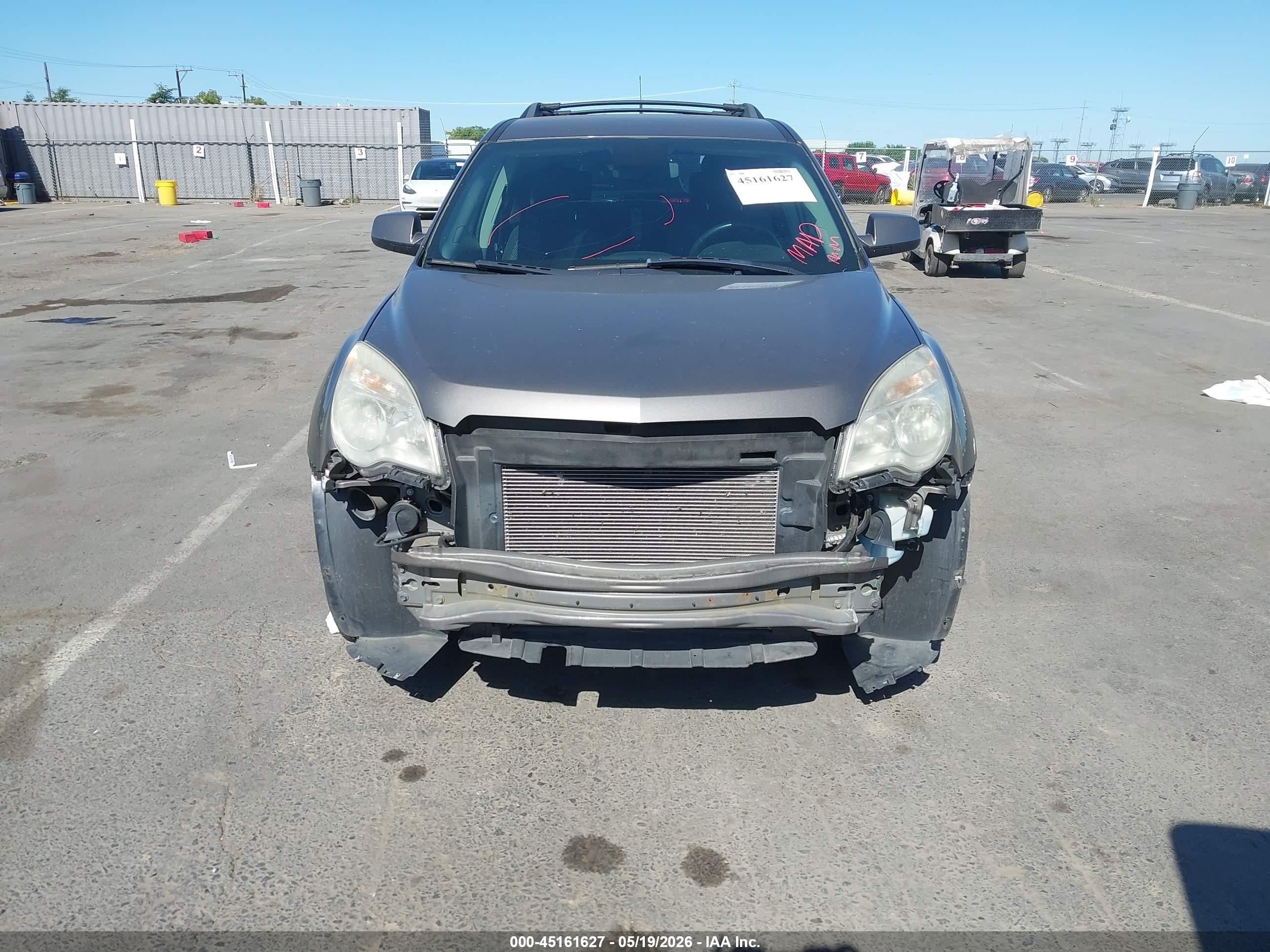 2012 Chevrolet Equinox 1lt Gray vin: 2GNFLEEK7C6236883