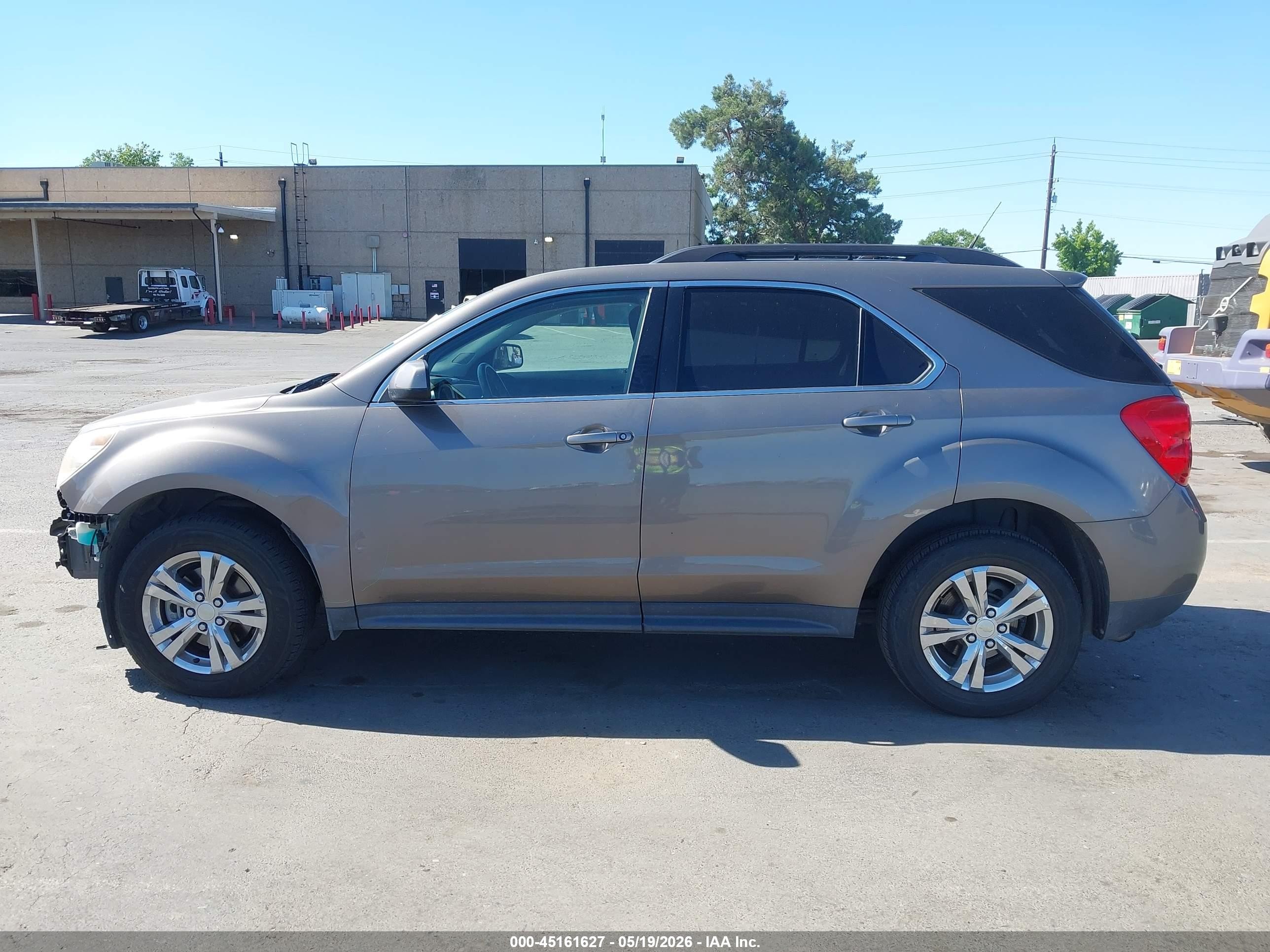 2012 Chevrolet Equinox 1lt Gray vin: 2GNFLEEK7C6236883