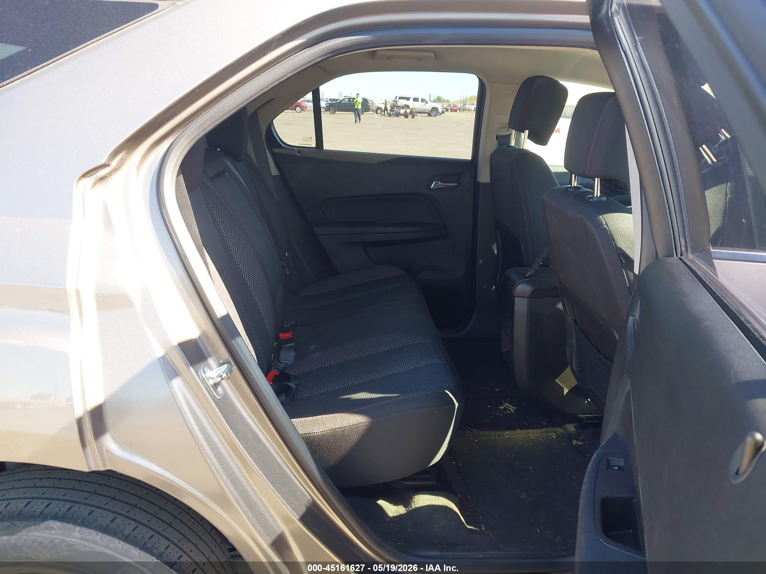 2012 Chevrolet Equinox 1lt Gray vin: 2GNFLEEK7C6236883