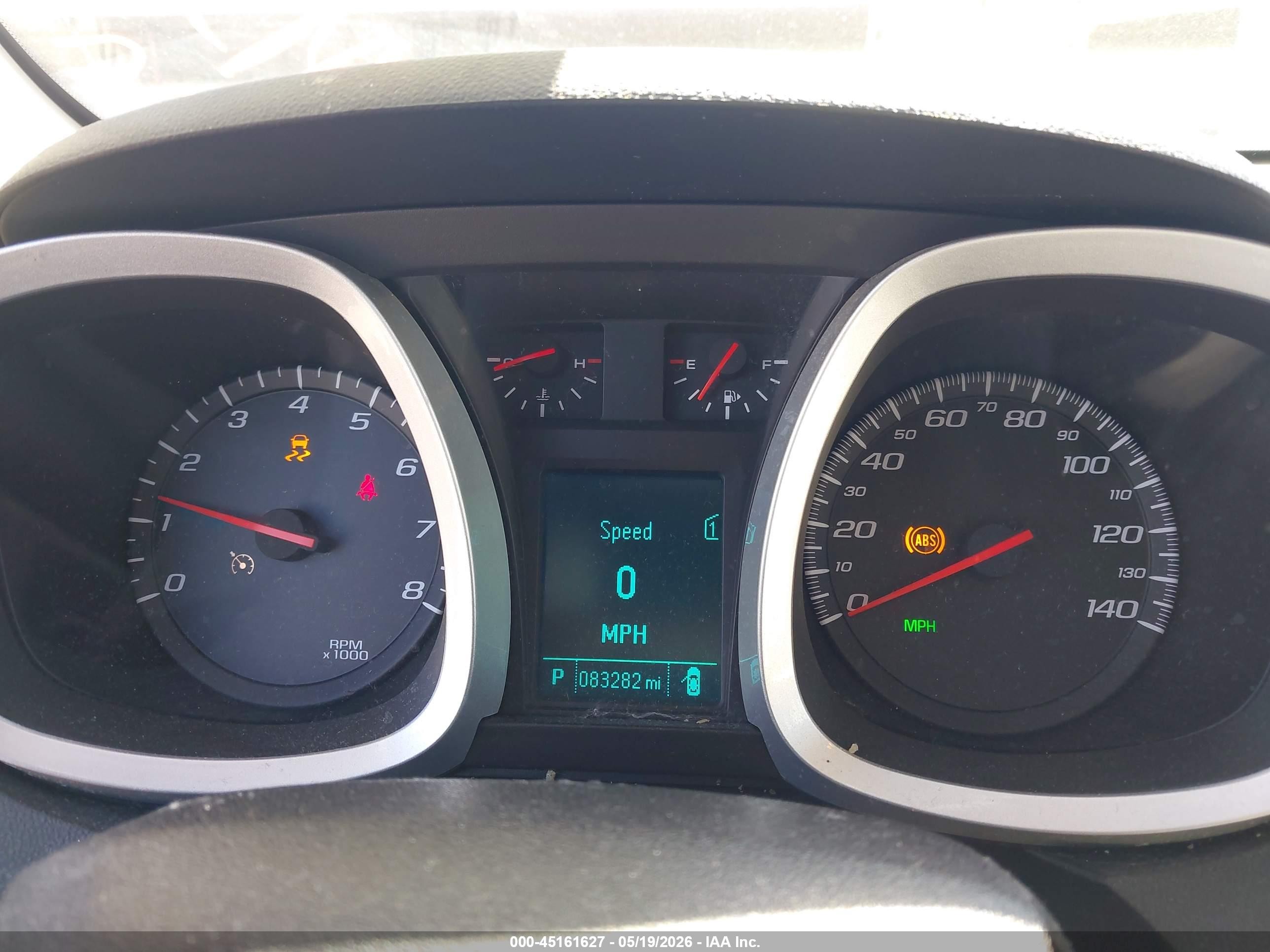 2012 Chevrolet Equinox 1lt Gray vin: 2GNFLEEK7C6236883
