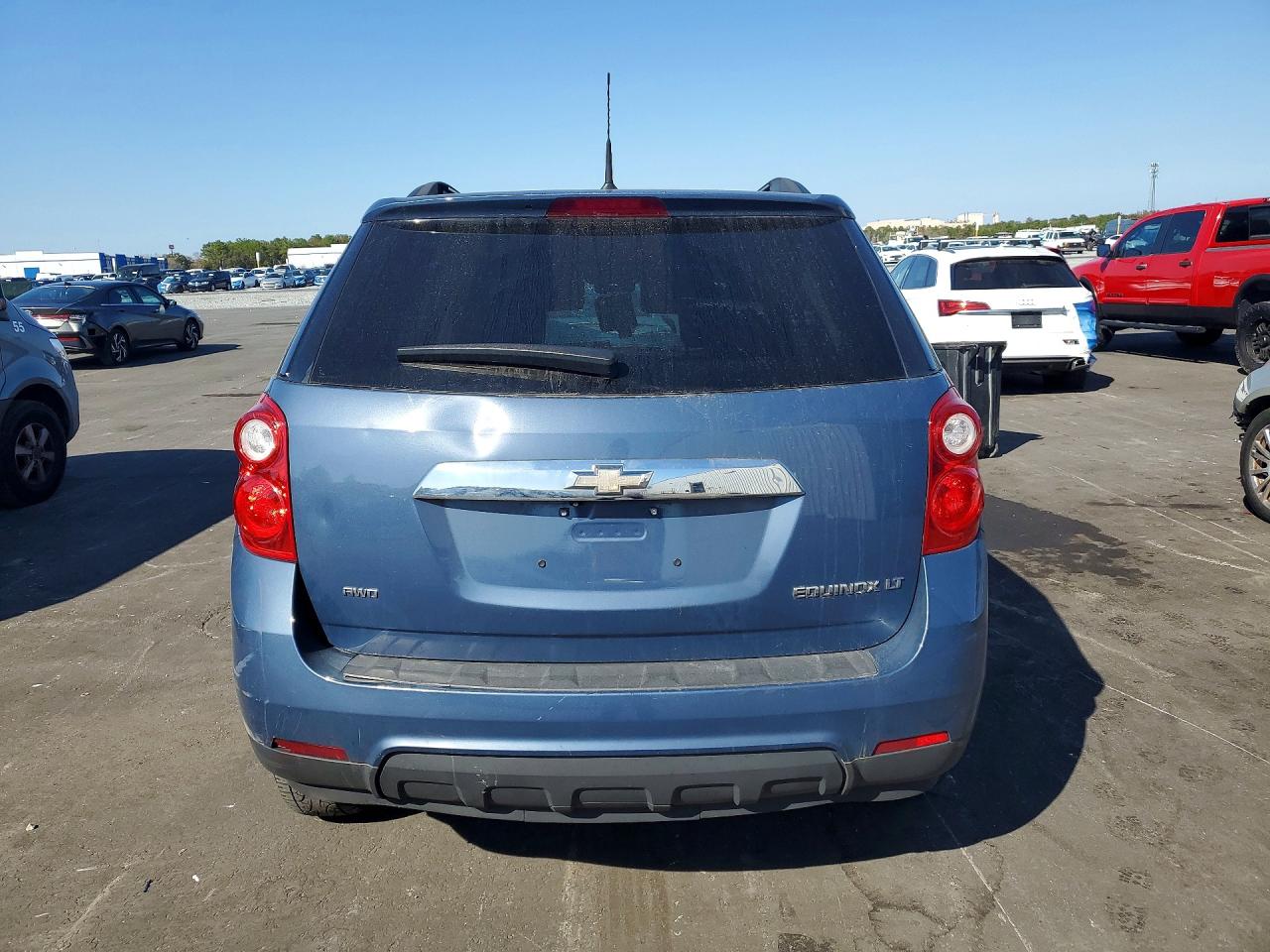 2012 Chevrolet Equinox Lt Blue vin: 2GNFLEEK7C6264134