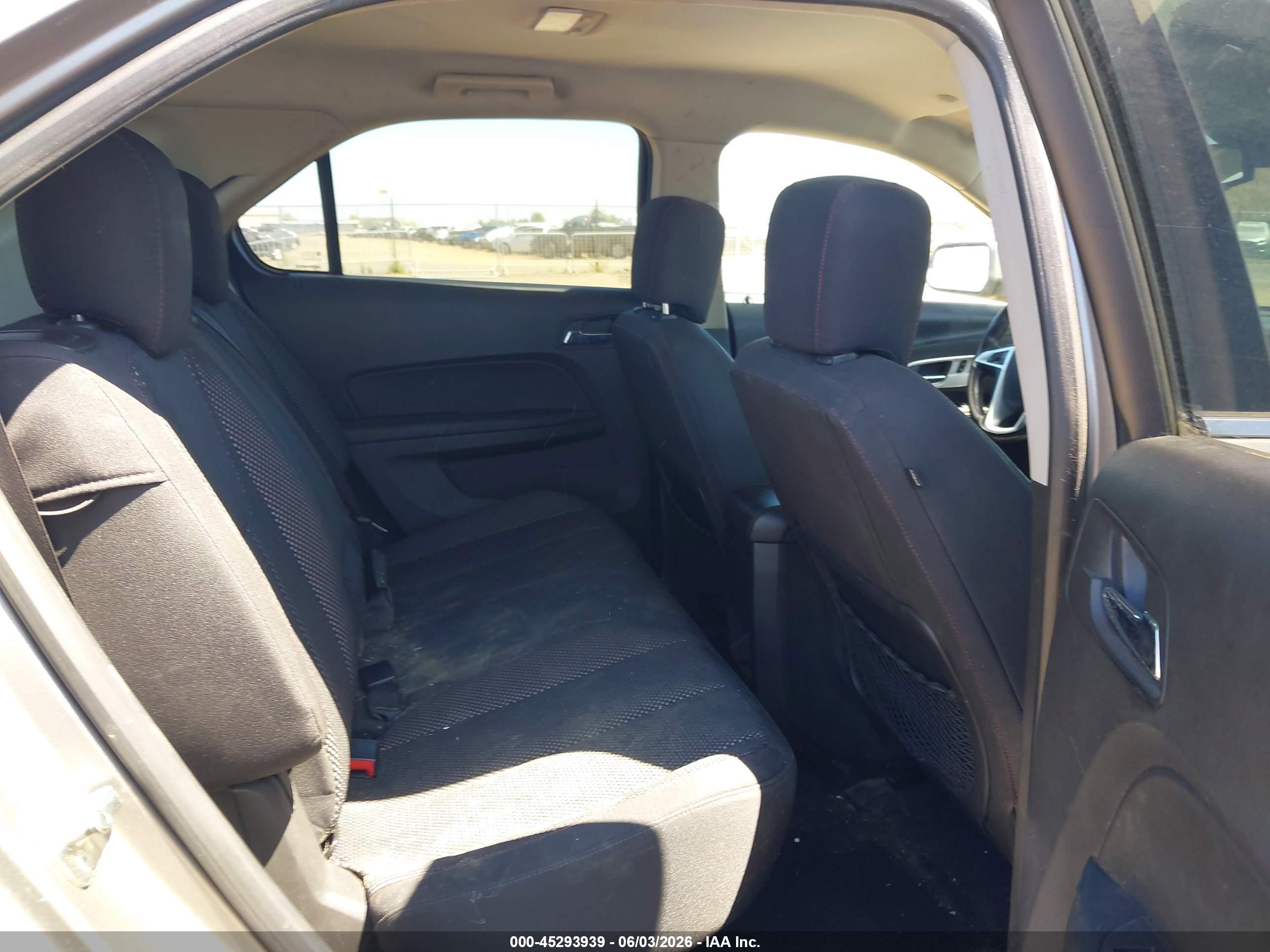 2012 Chevrolet Equinox 1lt Серый vin: 2GNFLEEK7C6283525