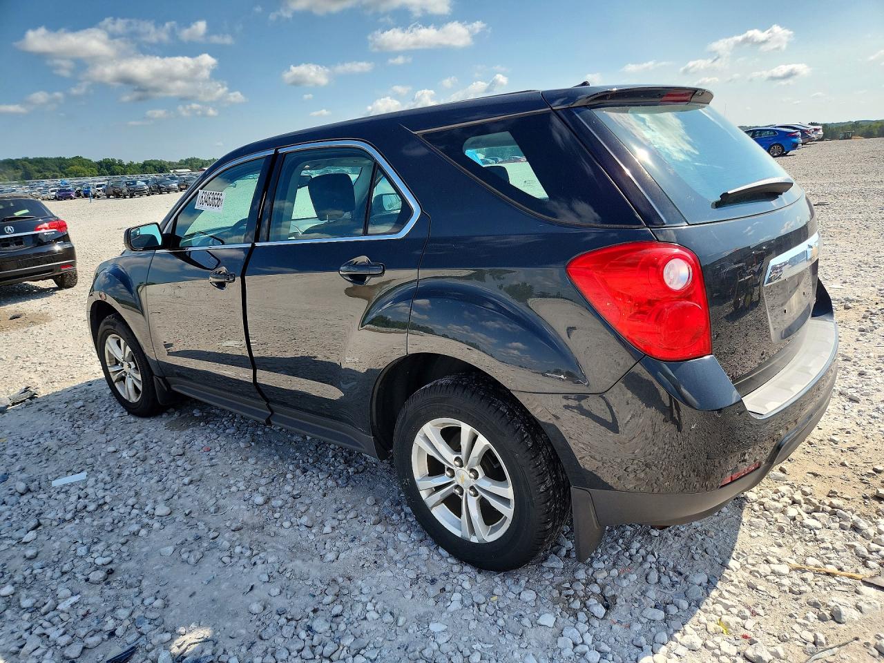 2014 Chevrolet Equinox Ls Black vin: 2GNFLEEK7E6125740