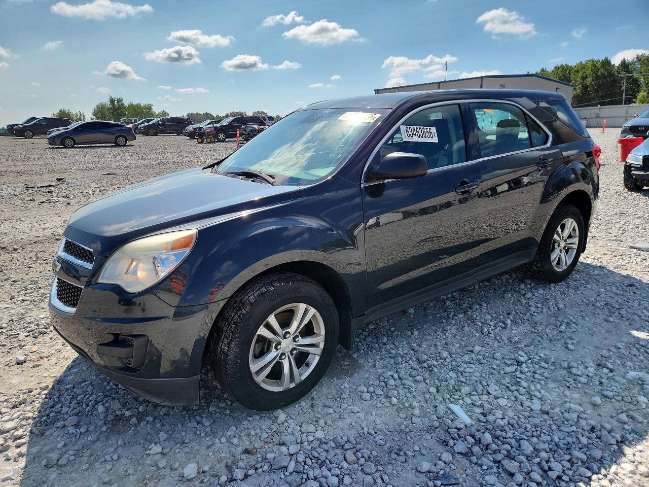 2014 Chevrolet Equinox Ls Black vin: 2GNFLEEK7E6125740