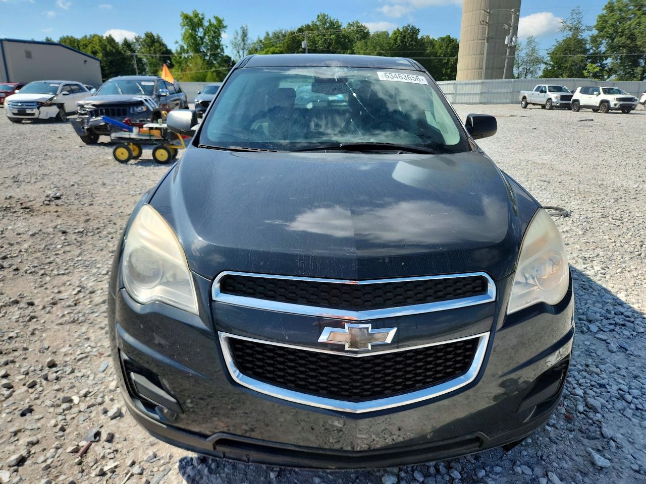 2014 Chevrolet Equinox Ls Black vin: 2GNFLEEK7E6125740
