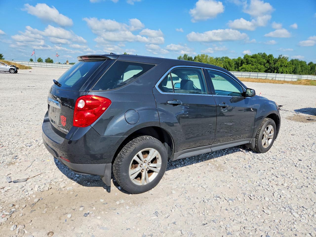 2014 Chevrolet Equinox Ls Black vin: 2GNFLEEK7E6125740