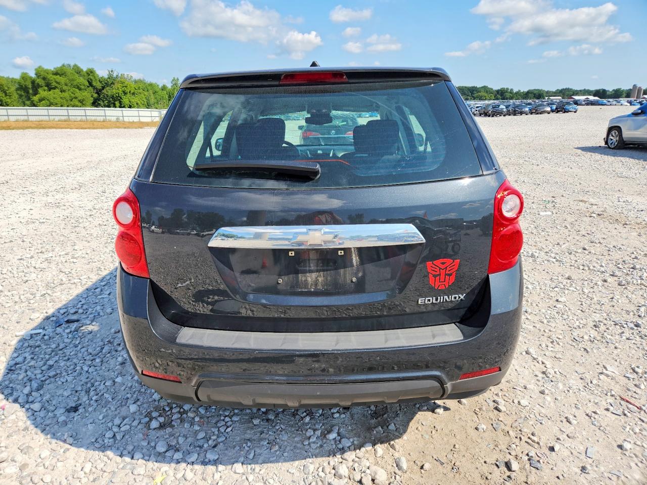 2014 Chevrolet Equinox Ls Black vin: 2GNFLEEK7E6125740
