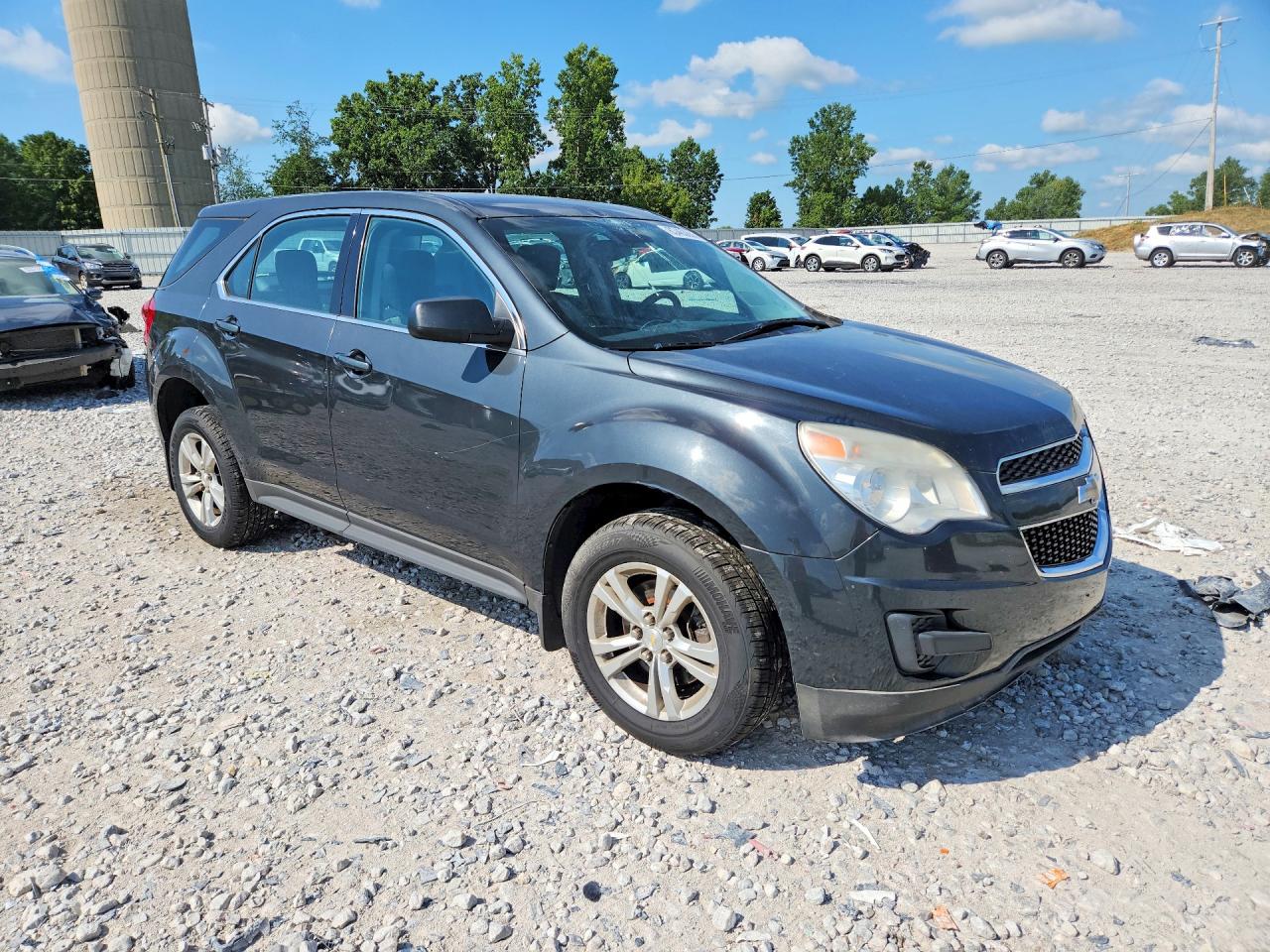 2014 Chevrolet Equinox Ls Black vin: 2GNFLEEK7E6125740