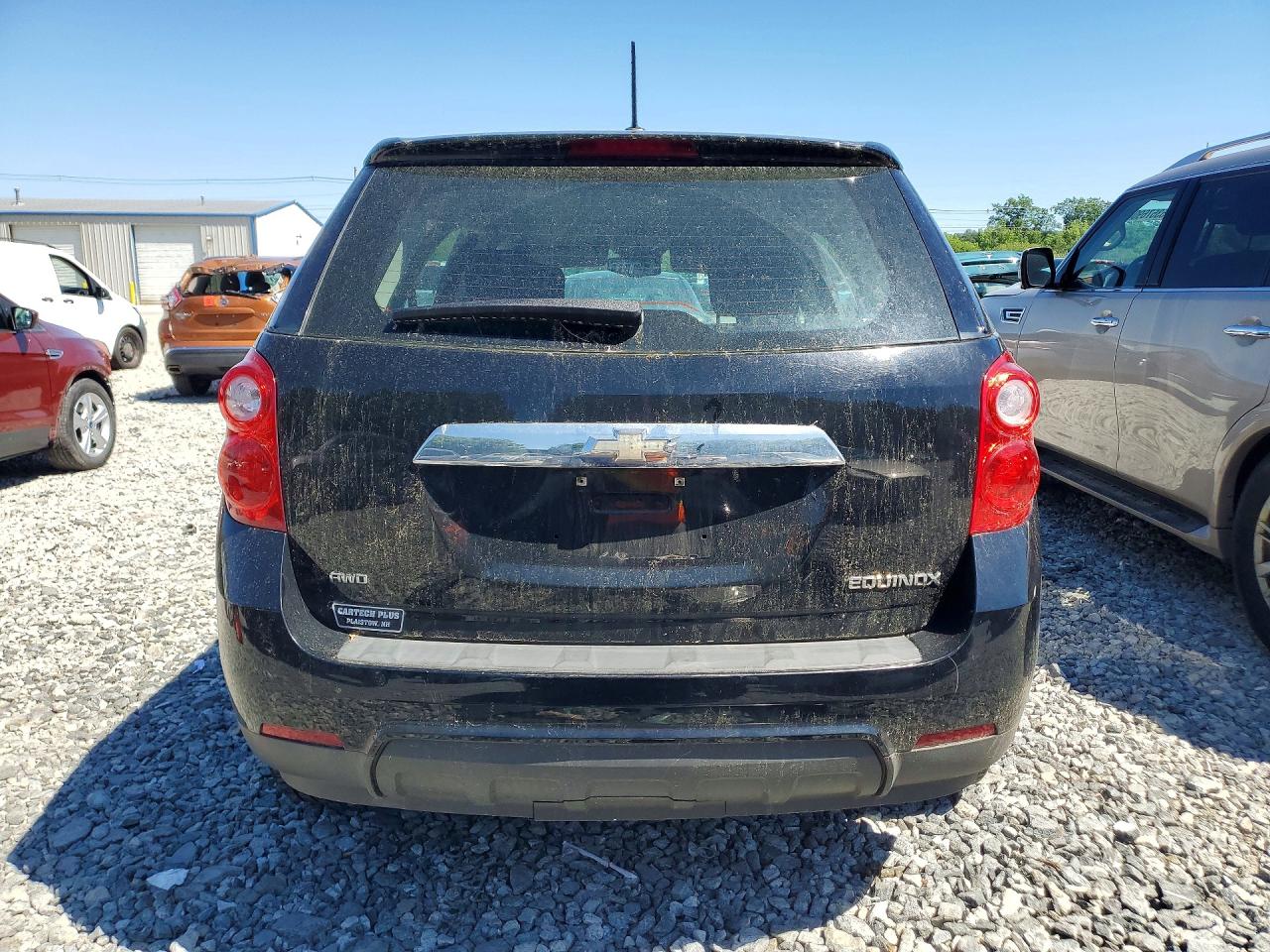 2015 Chevrolet Equinox Ls Black vin: 2GNFLEEK7F6215780