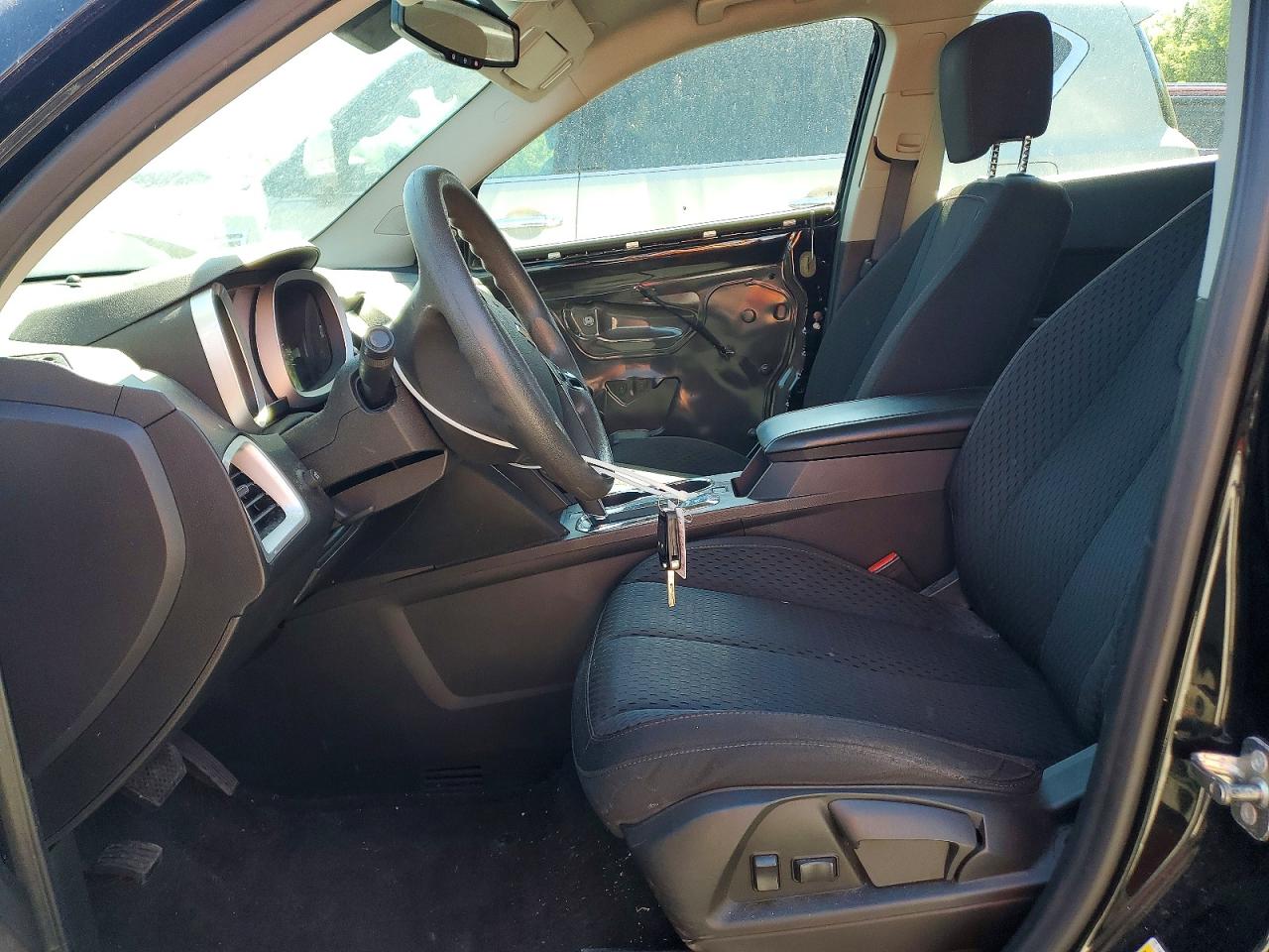 2015 Chevrolet Equinox Ls Black vin: 2GNFLEEK7F6215780