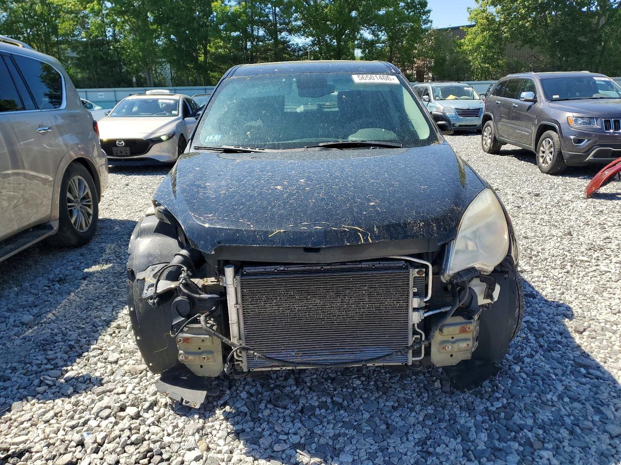 2015 Chevrolet Equinox Ls Black vin: 2GNFLEEK7F6215780