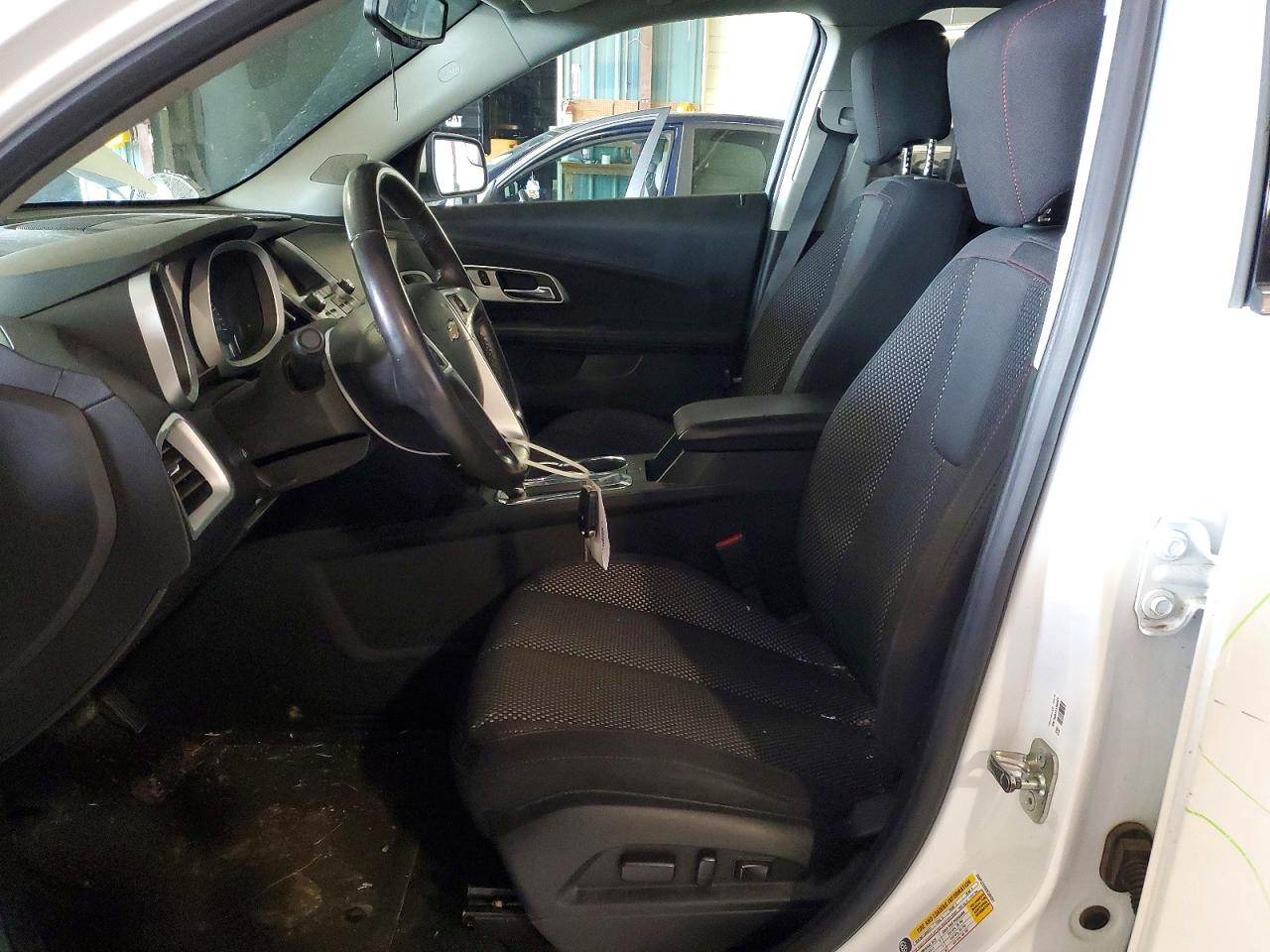 2012 Chevrolet Equinox Lt White vin: 2GNFLEEK8C6288281