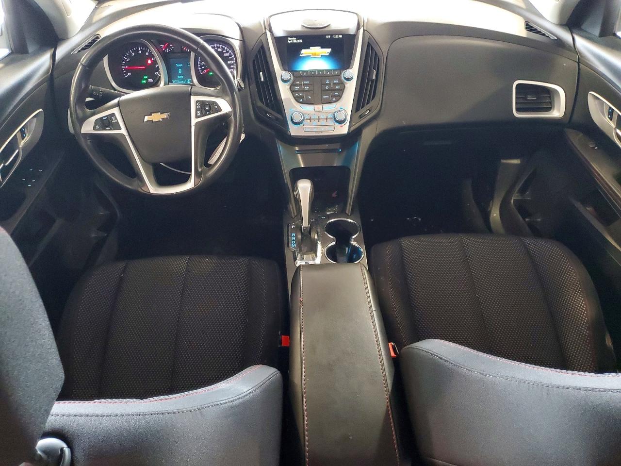 2012 Chevrolet Equinox Lt White vin: 2GNFLEEK8C6288281
