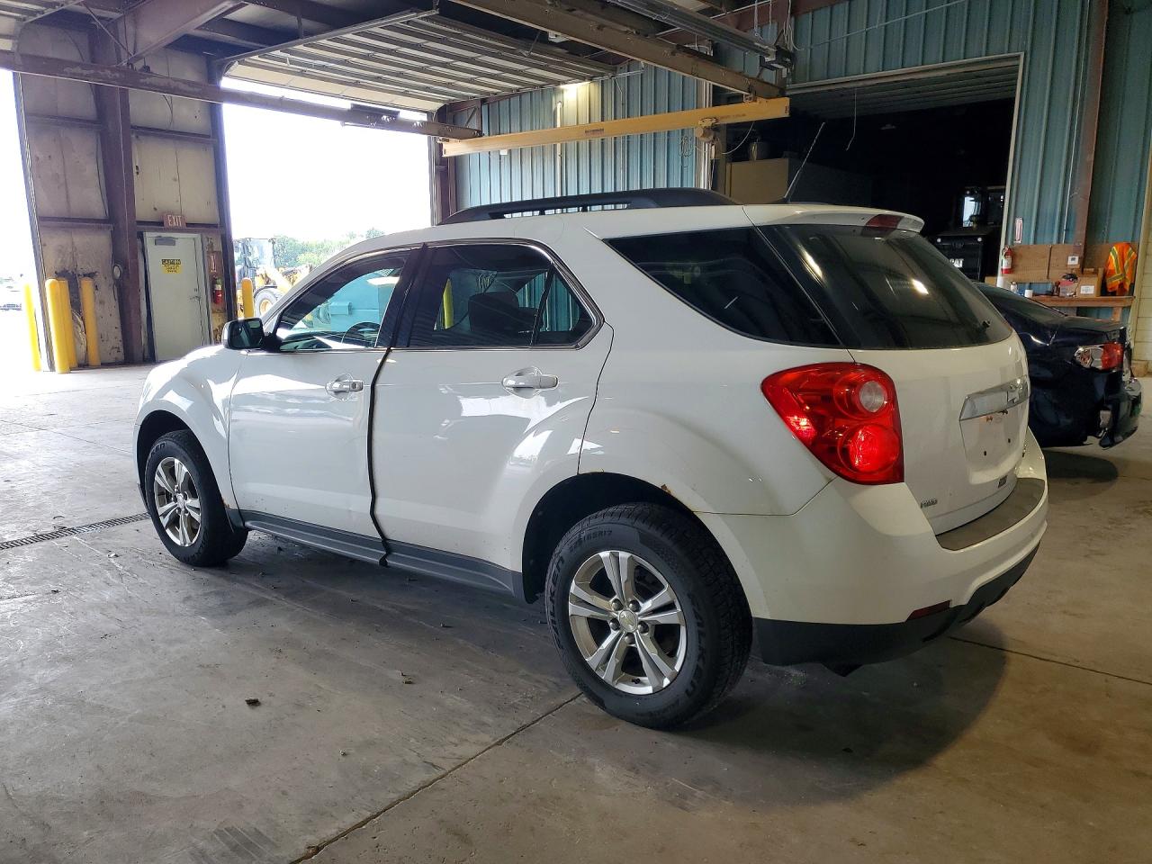 2012 Chevrolet Equinox Lt White vin: 2GNFLEEK8C6288281