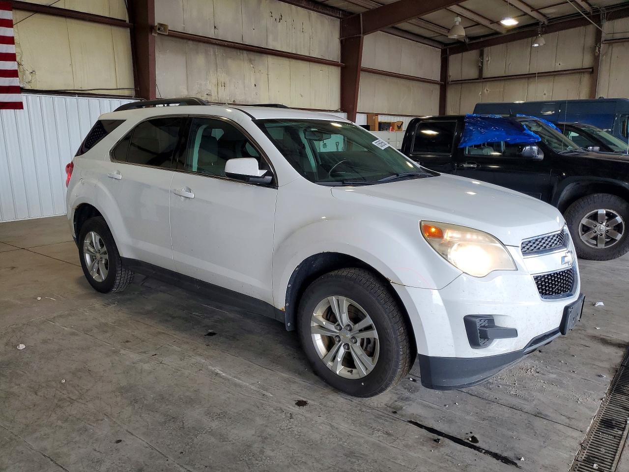 2012 Chevrolet Equinox Lt White vin: 2GNFLEEK8C6288281