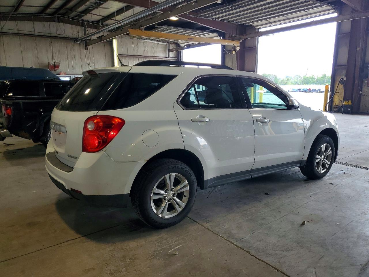 2012 Chevrolet Equinox Lt White vin: 2GNFLEEK8C6288281