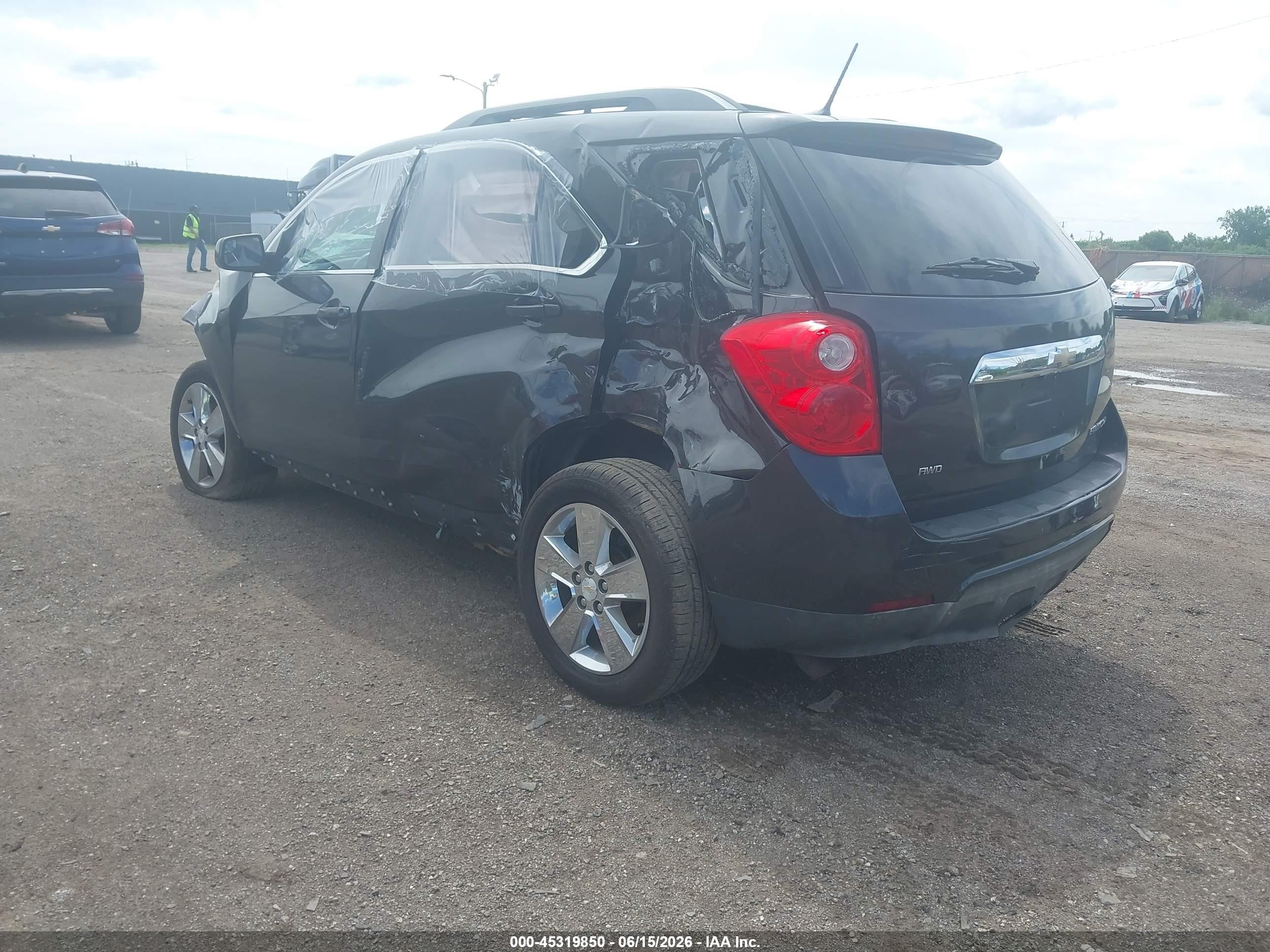 2013 Chevrolet Equinox 1lt Gray vin: 2GNFLEEK8D6178042