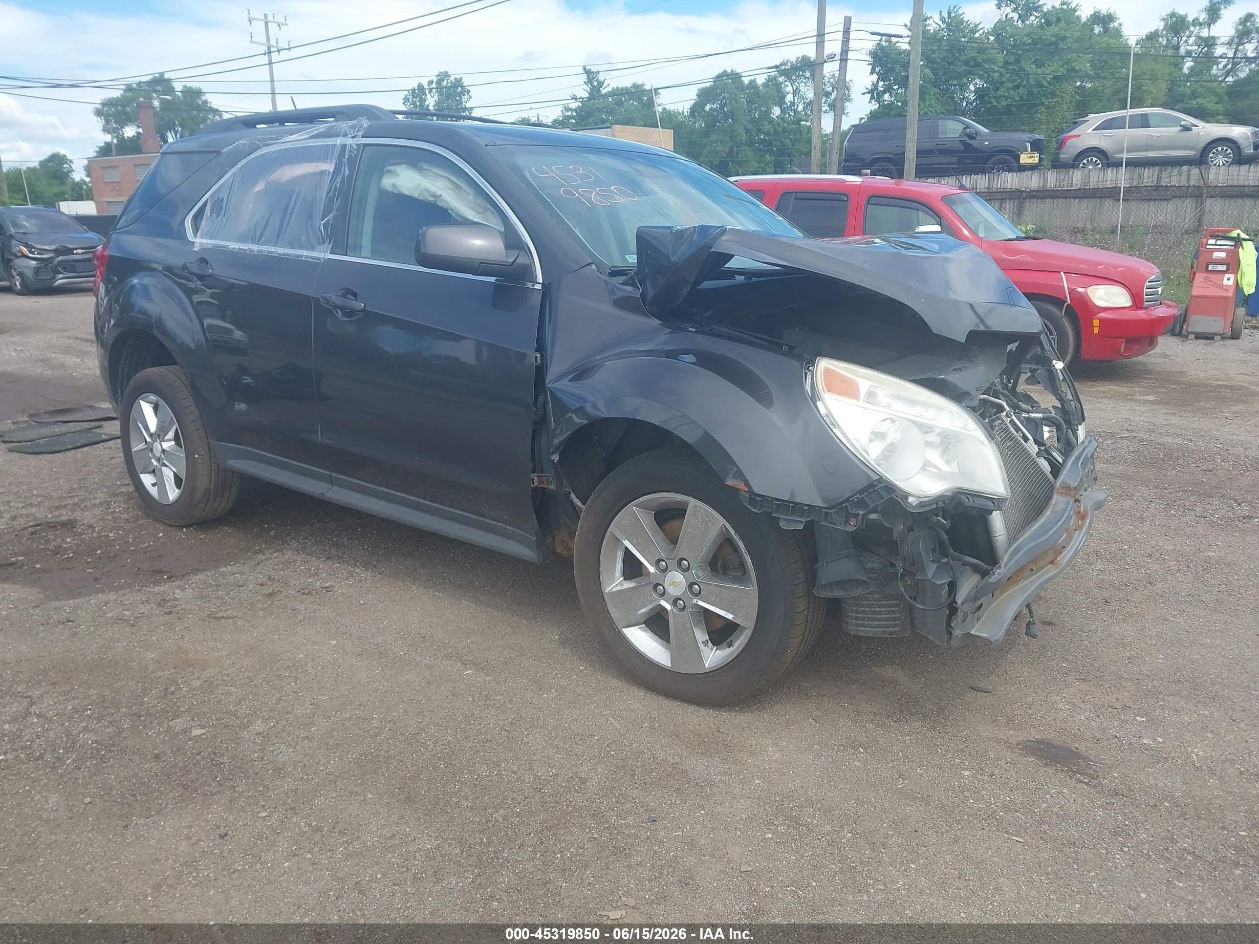 2013 Chevrolet Equinox 1lt Серый vin: 2GNFLEEK8D6178042