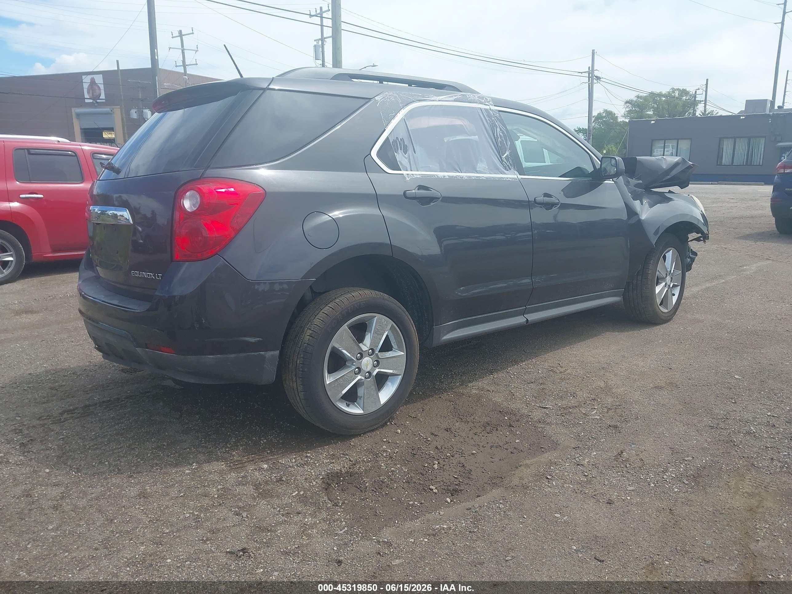 2013 Chevrolet Equinox 1lt Gray vin: 2GNFLEEK8D6178042