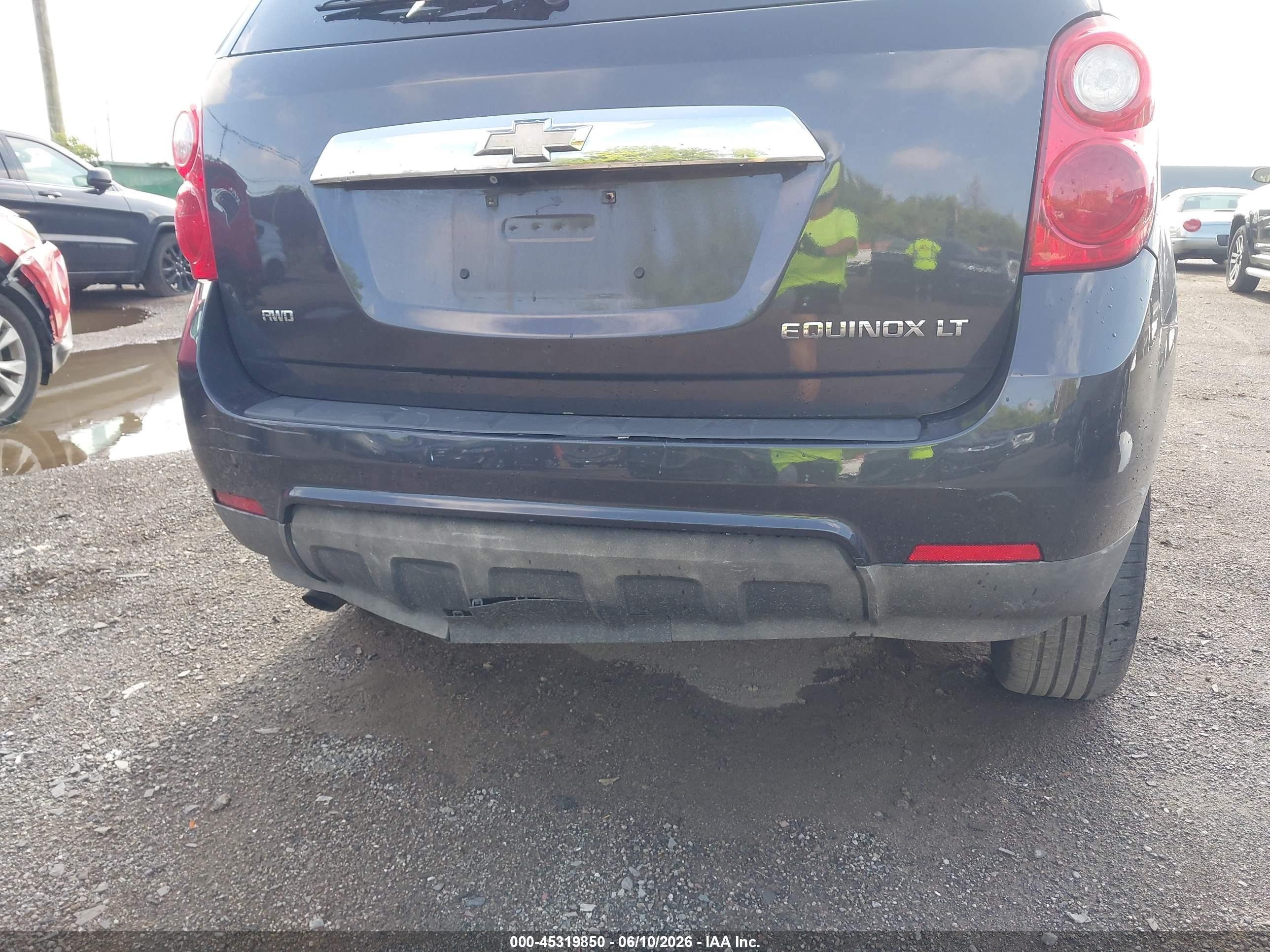 2013 Chevrolet Equinox 1lt Gray vin: 2GNFLEEK8D6178042