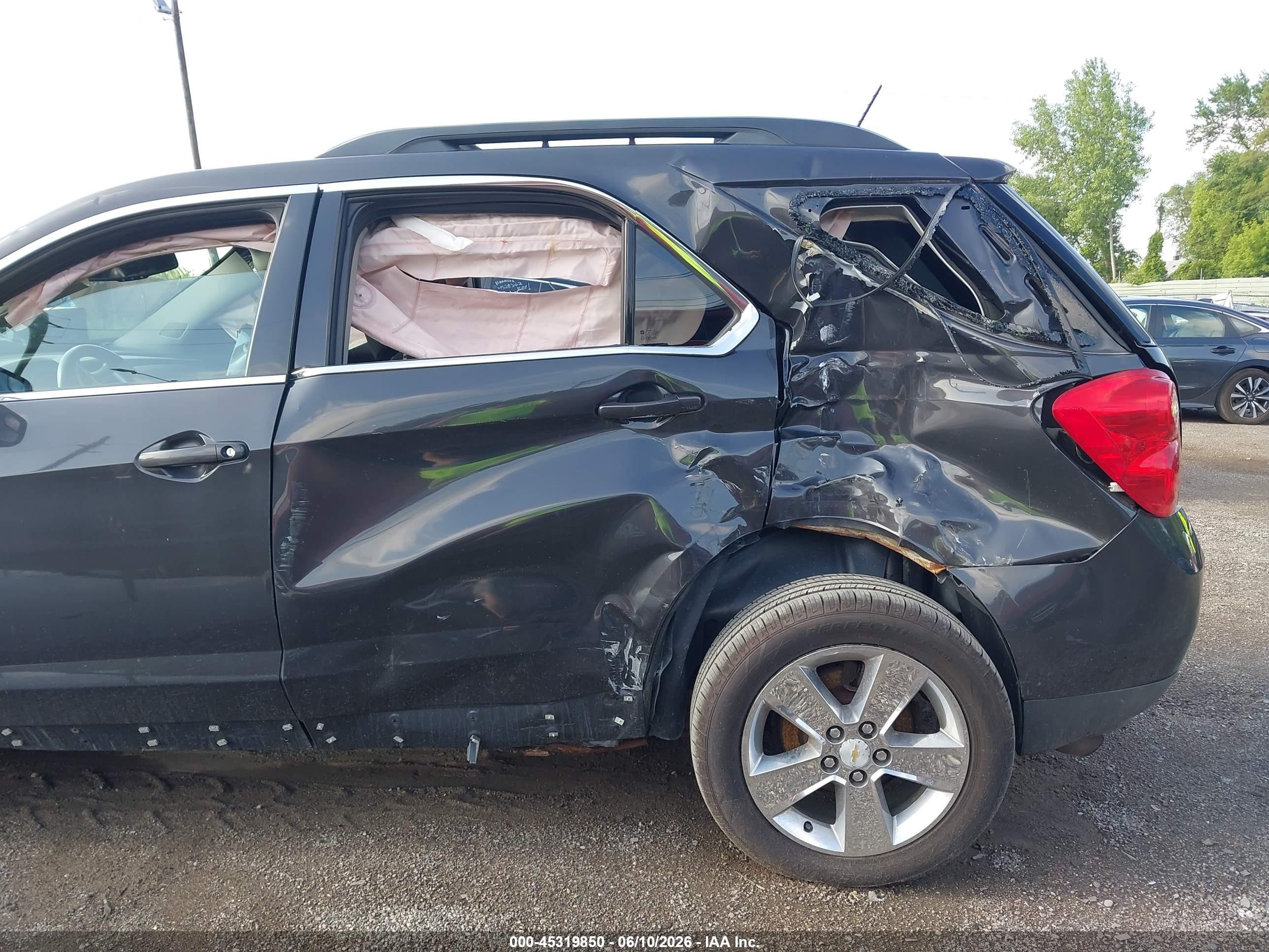 2013 Chevrolet Equinox 1lt Gray vin: 2GNFLEEK8D6178042