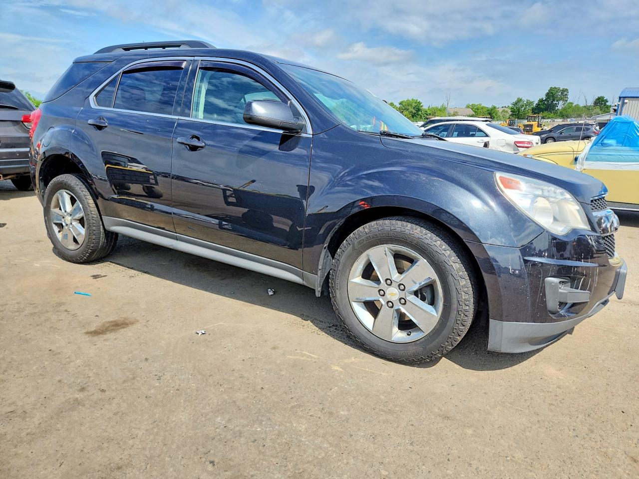 2013 Chevrolet Equinox Lt Синий vin: 2GNFLEEK8D6196198